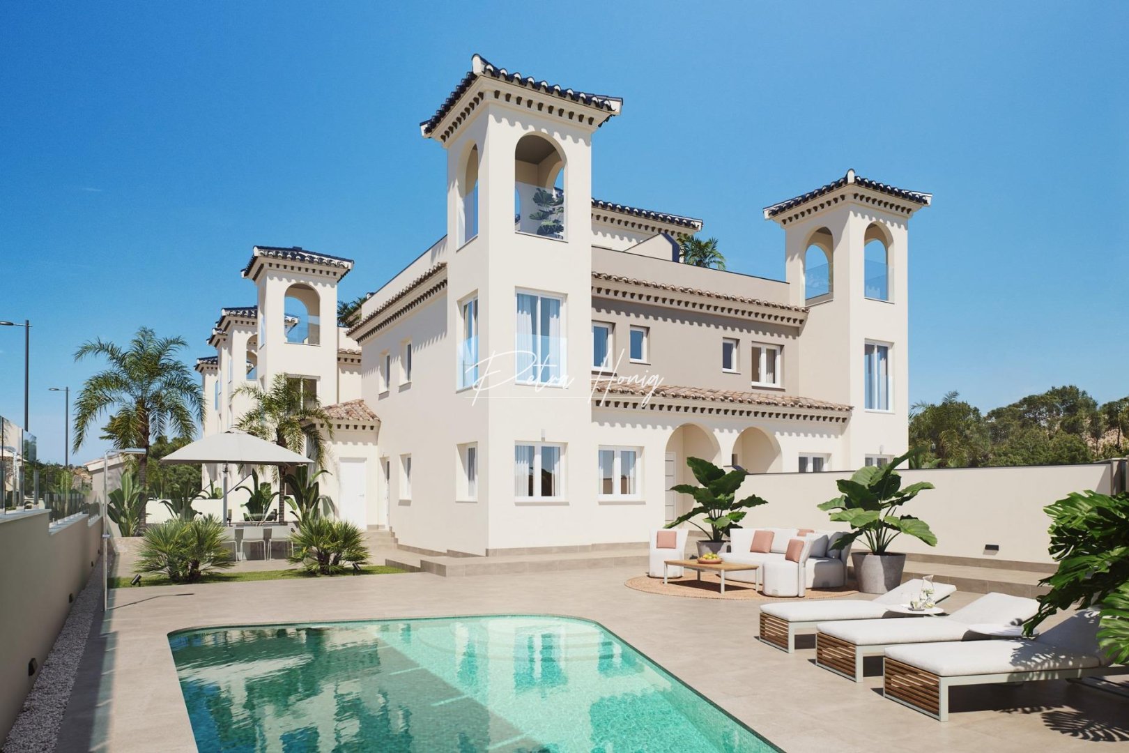 Neubau-Projekte - Doppelhaushälfte - Bigastro - pueblo