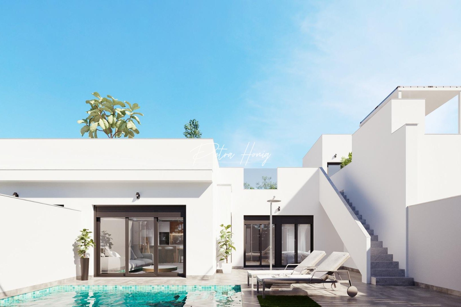 Neubau-Projekte - Doppelhaushälfte - Other areas - El Alba