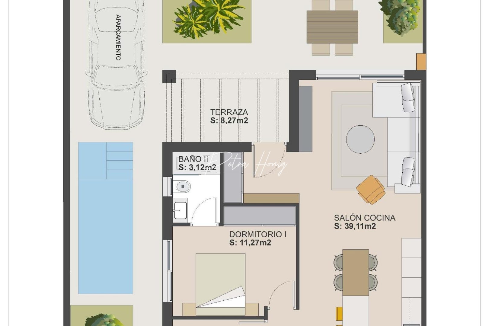 Neubau-Projekte - Doppelhaushälfte - Other areas - El Alba