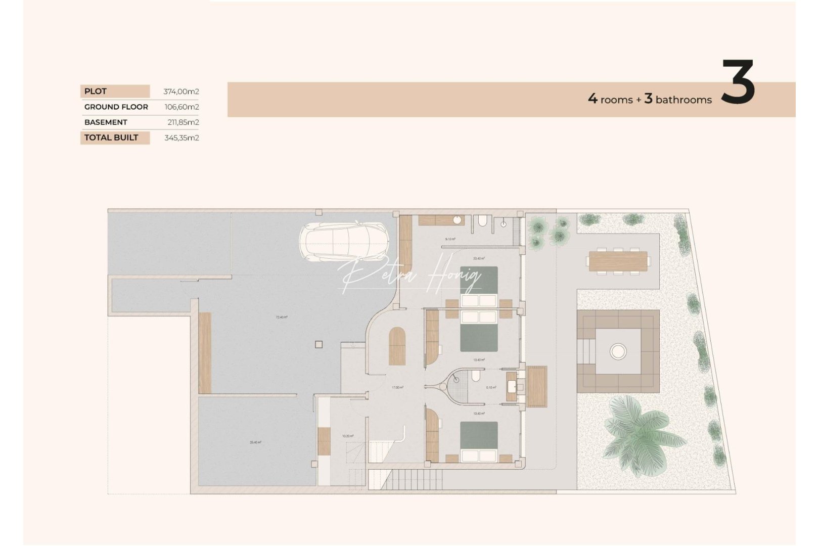 Neubau-Projekte - Einfamilienhaus - Algorfa - La Finca Golf - La Finca Golf