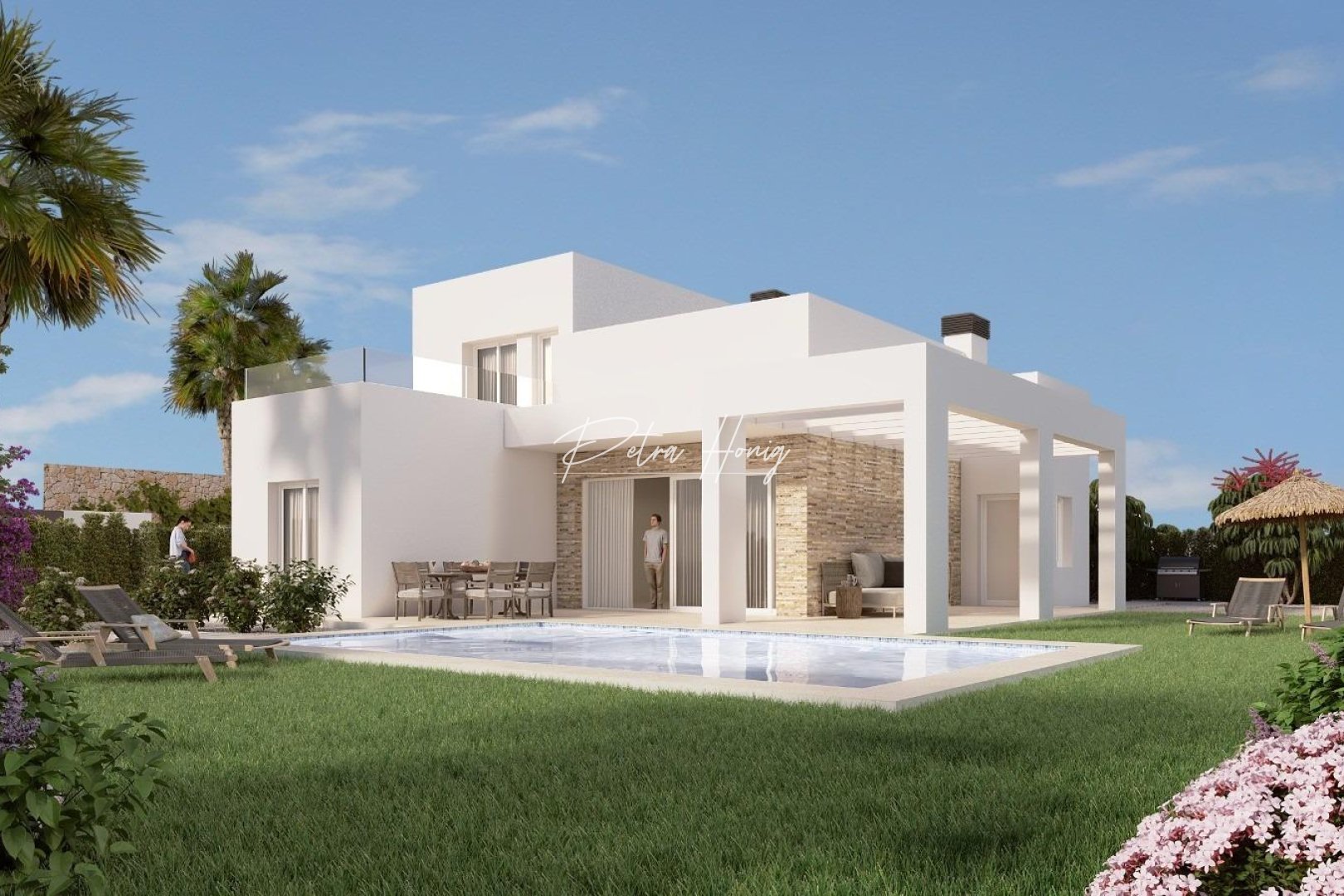 Neubau-Projekte - Einfamilienhaus - Algorfa - La Finca Golf - La Finca Golf