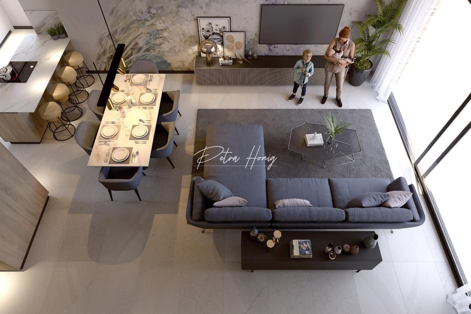 Neubau-Projekte - Einfamilienhaus - Algorfa - La Finca Golf - La Finca Golf