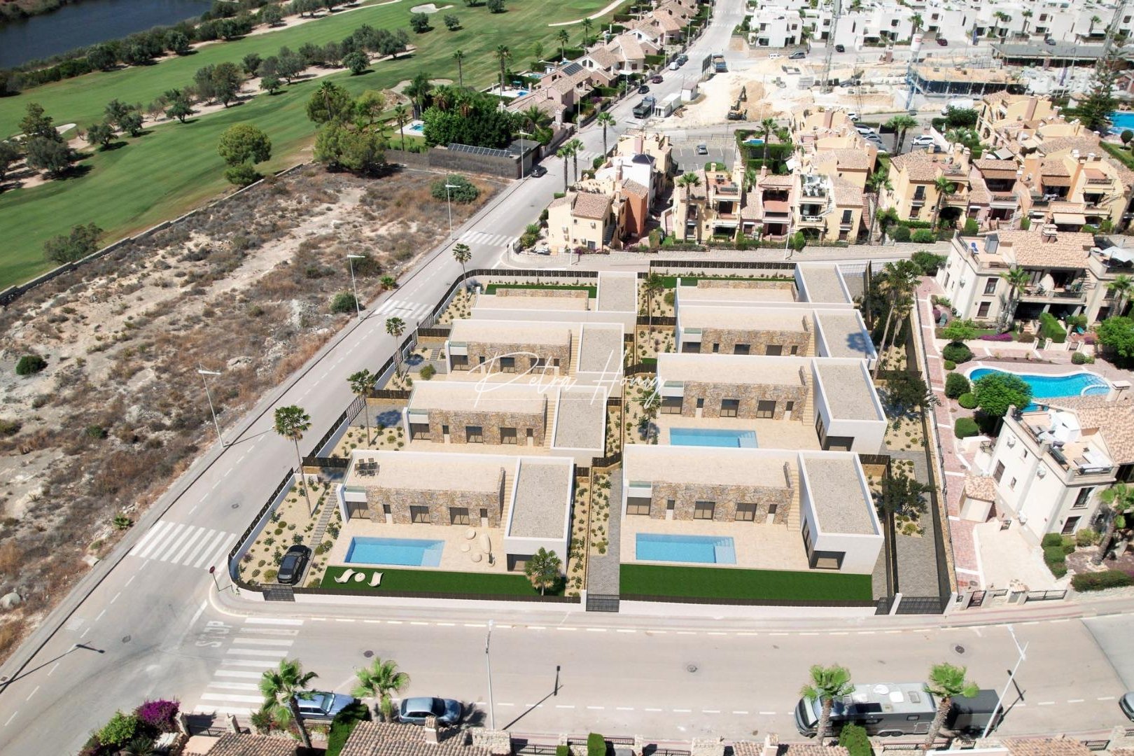 Neubau-Projekte - Einfamilienhaus - Algorfa - La Finca Golf - La Finca Golf