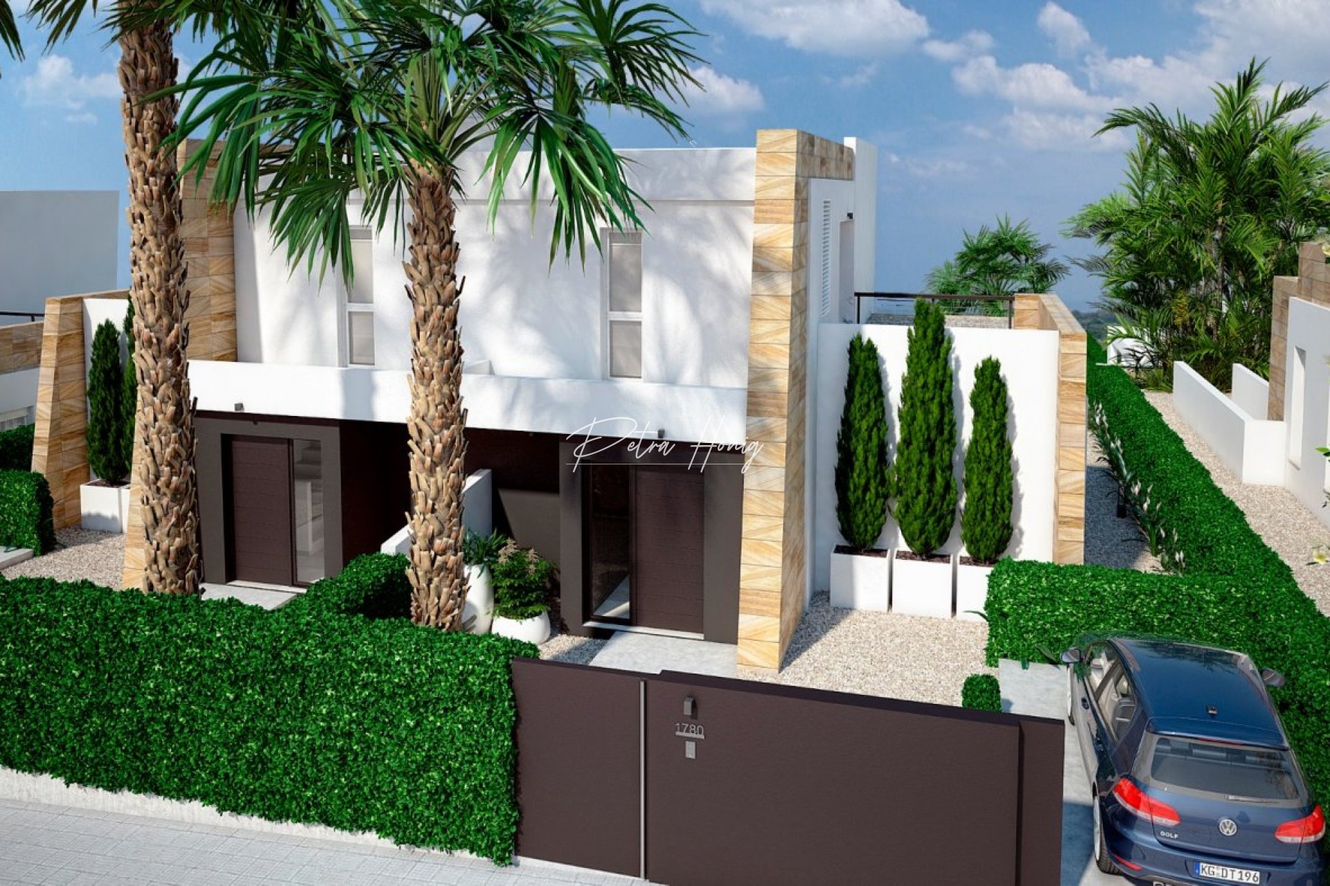 Neubau-Projekte - Einfamilienhaus - Algorfa - La Finca Golf