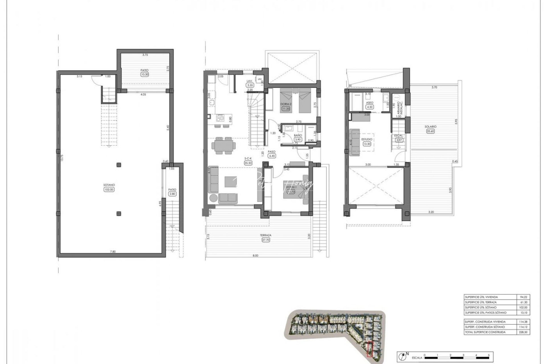 Neubau-Projekte - Einfamilienhaus - Algorfa - La Finca Golf