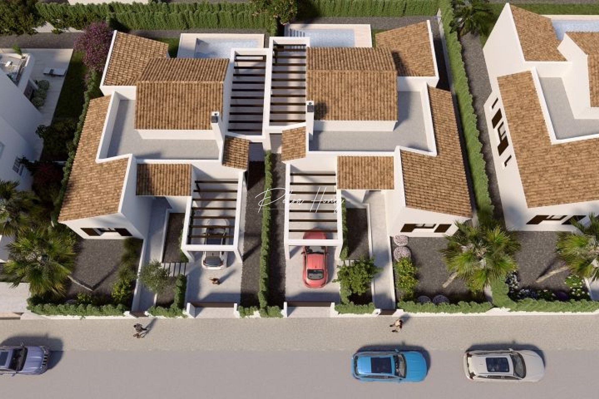 Neubau-Projekte - Einfamilienhaus - Algorfa