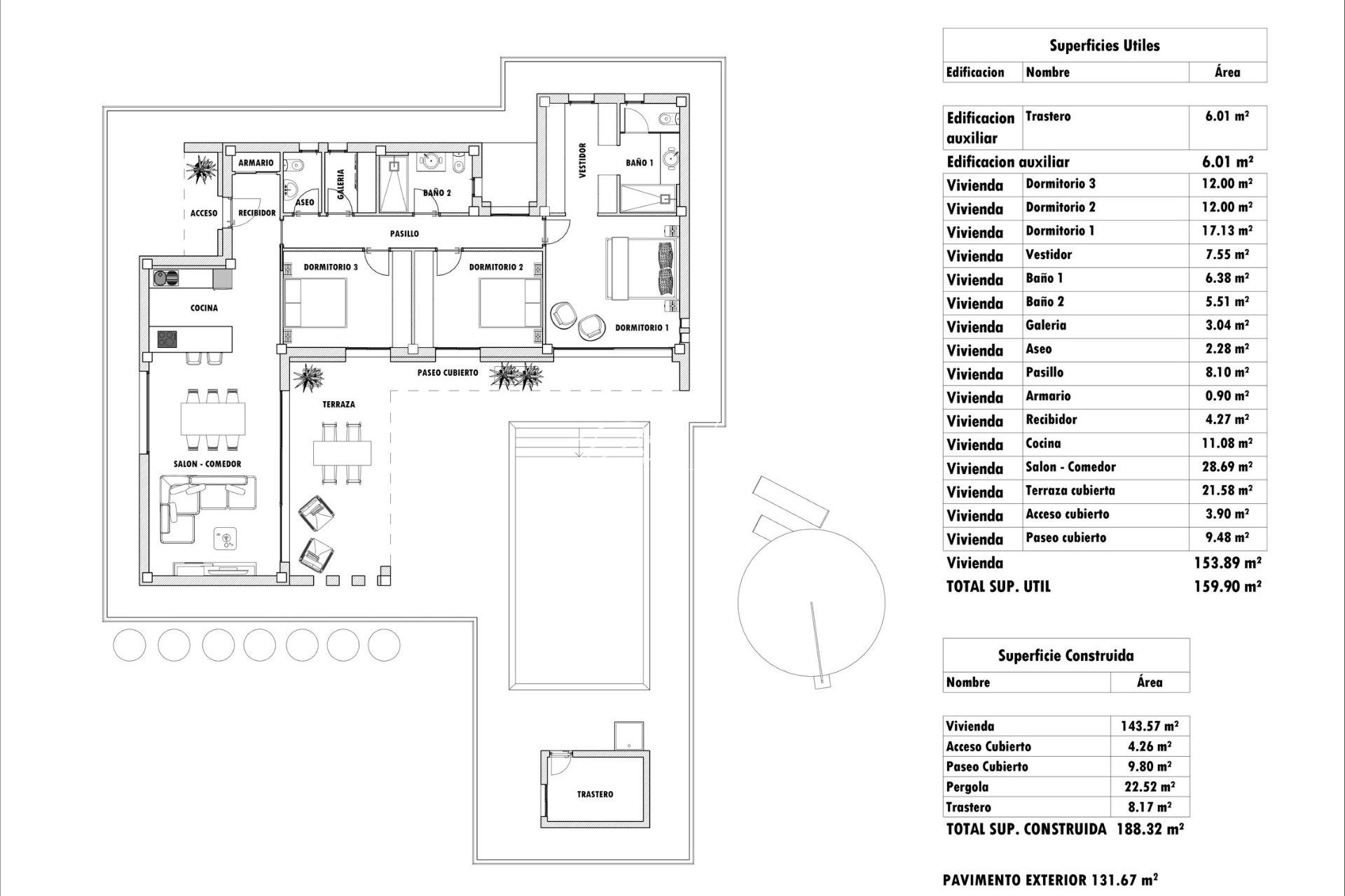 Neubau-Projekte - Einfamilienhaus - Aspe - Poligono 19