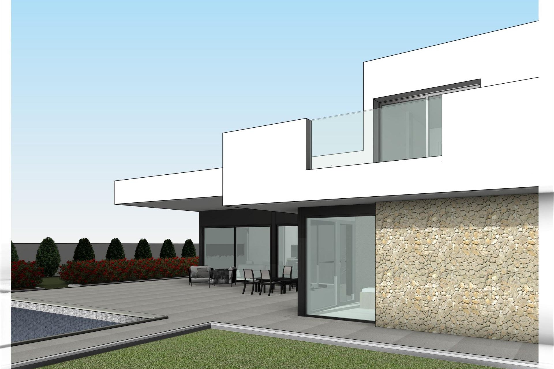 Neubau-Projekte - Einfamilienhaus - Aspe - Poligono 19