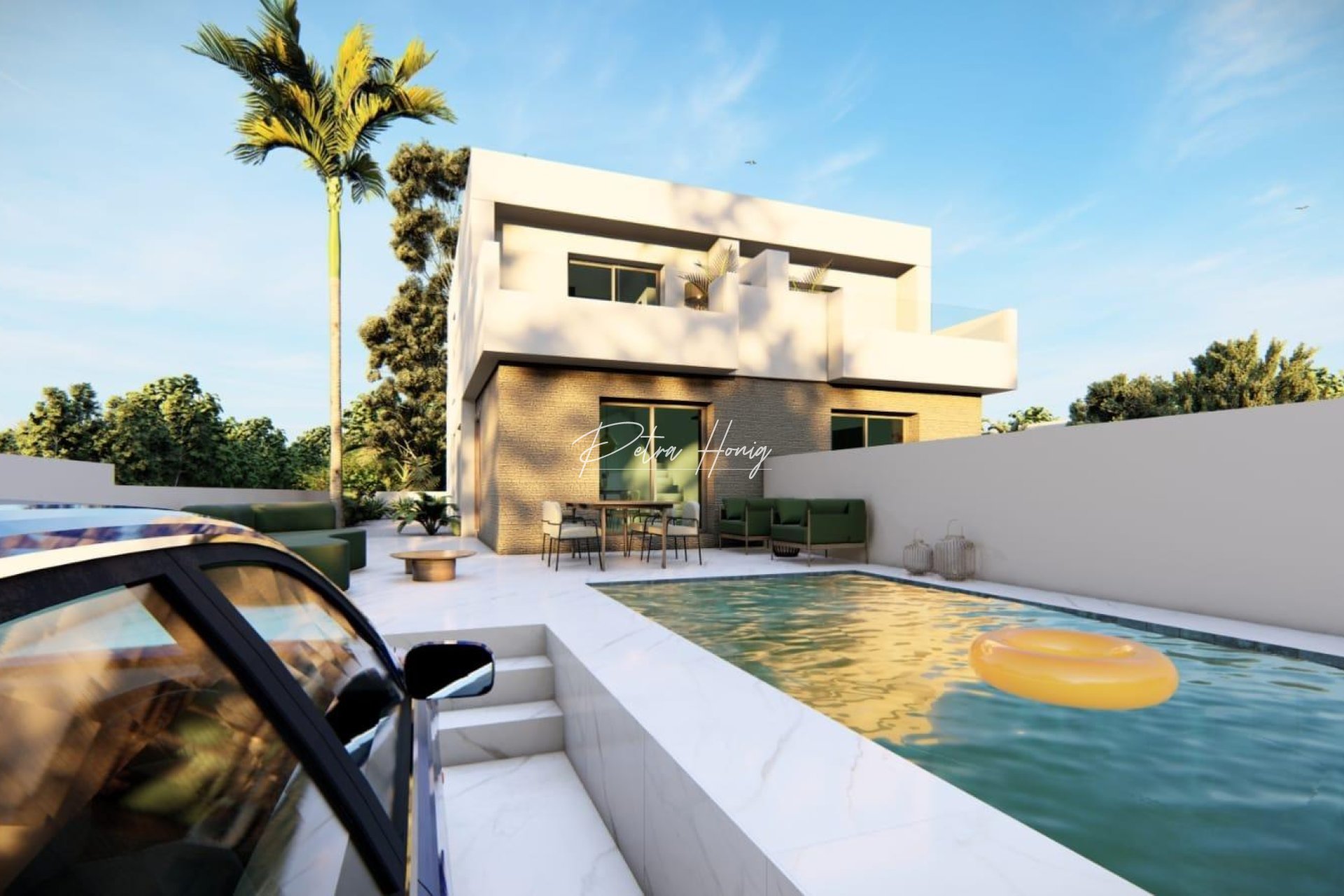 Neubau-Projekte - Einfamilienhaus - Daya Nueva - pueblo