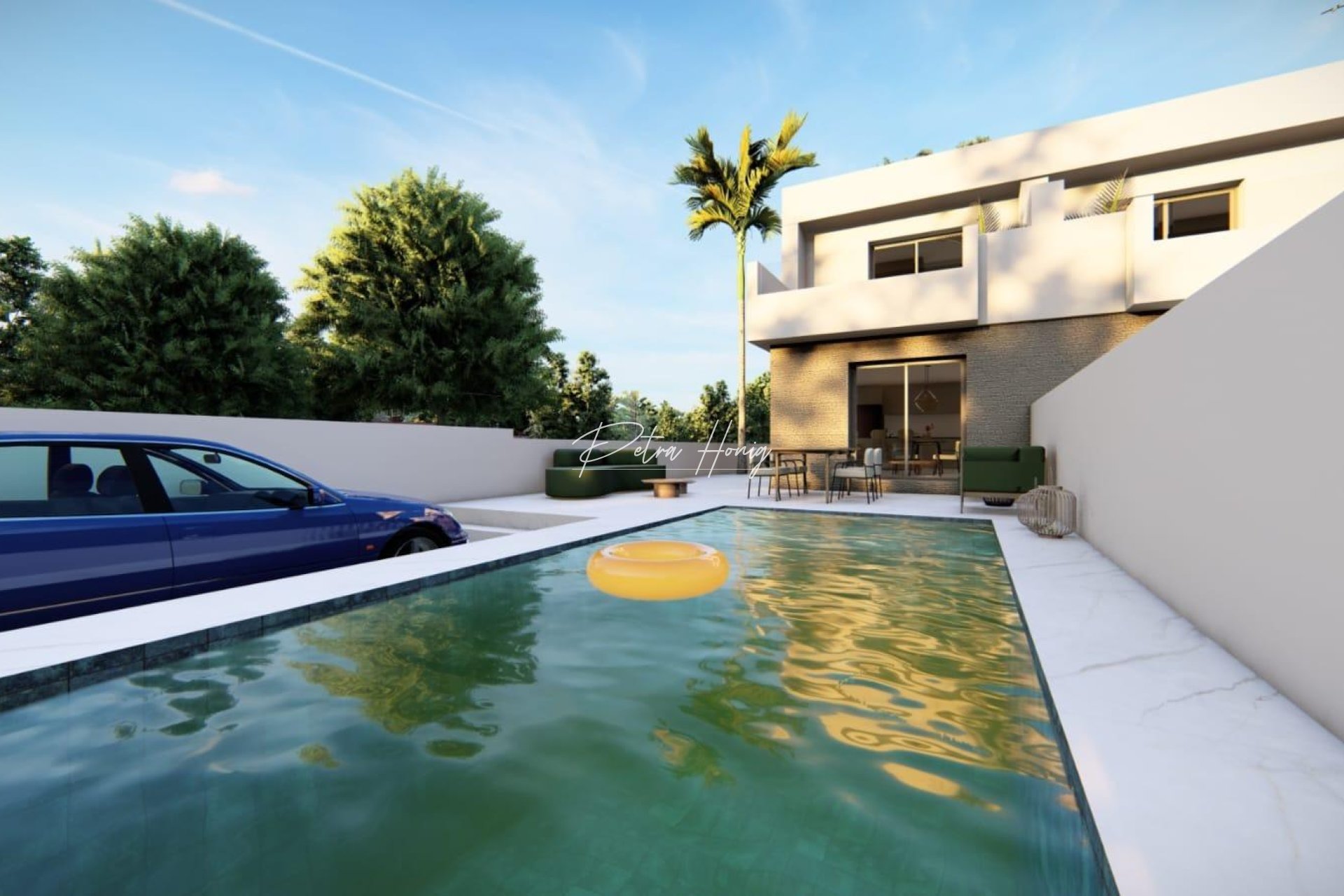 Neubau-Projekte - Einfamilienhaus - Daya Nueva - pueblo