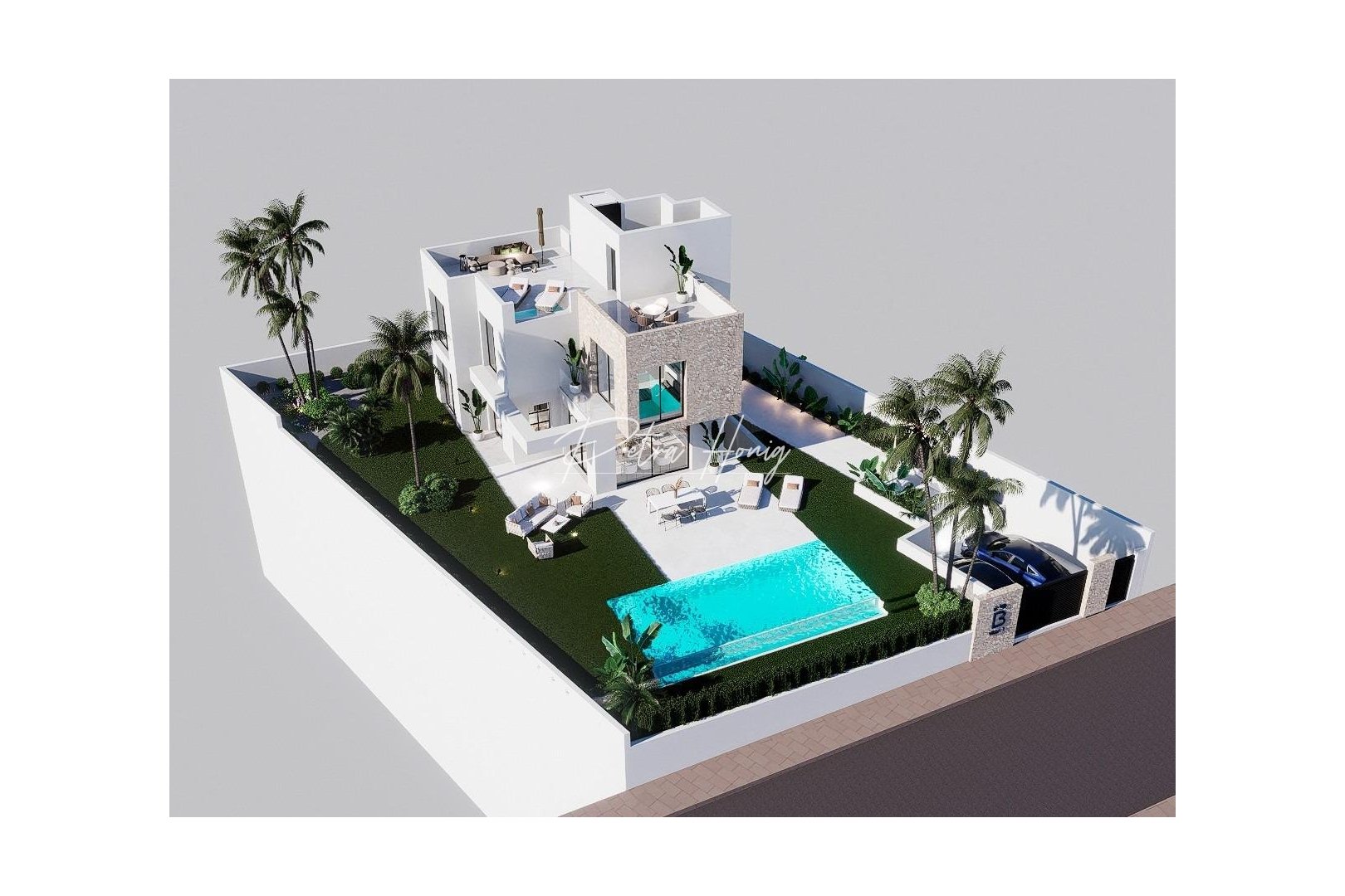 Neubau-Projekte - Einfamilienhaus - Finestrat - Balcon de finestrat