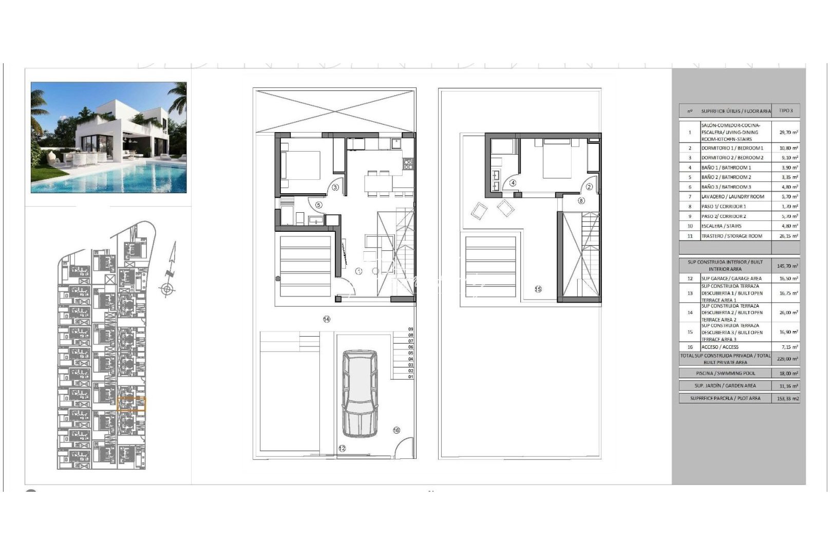 Neubau-Projekte - Einfamilienhaus - Finestrat - Sierra cortina