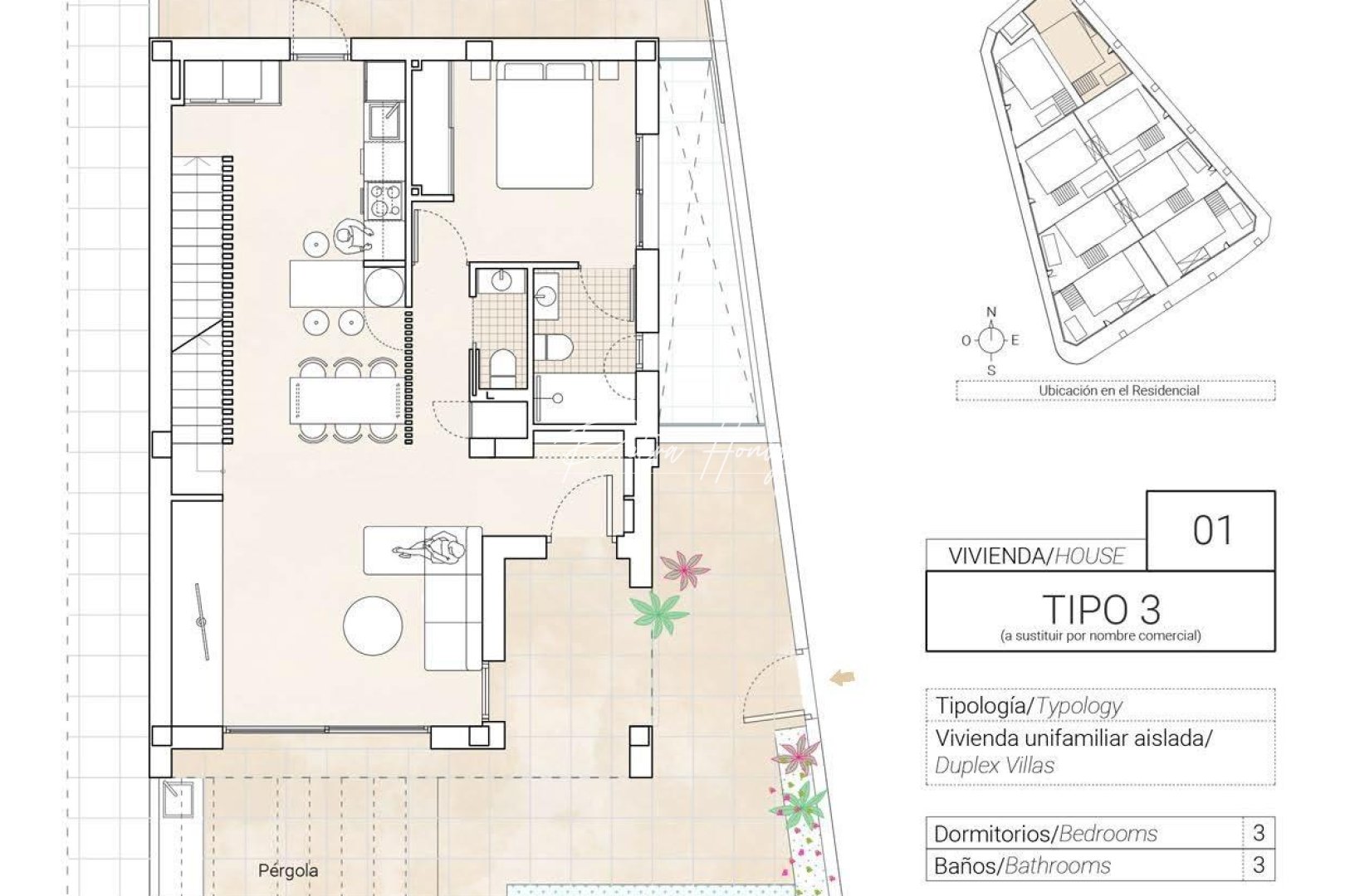 Neubau-Projekte - Einfamilienhaus - Hondón de las Nieves - Centro