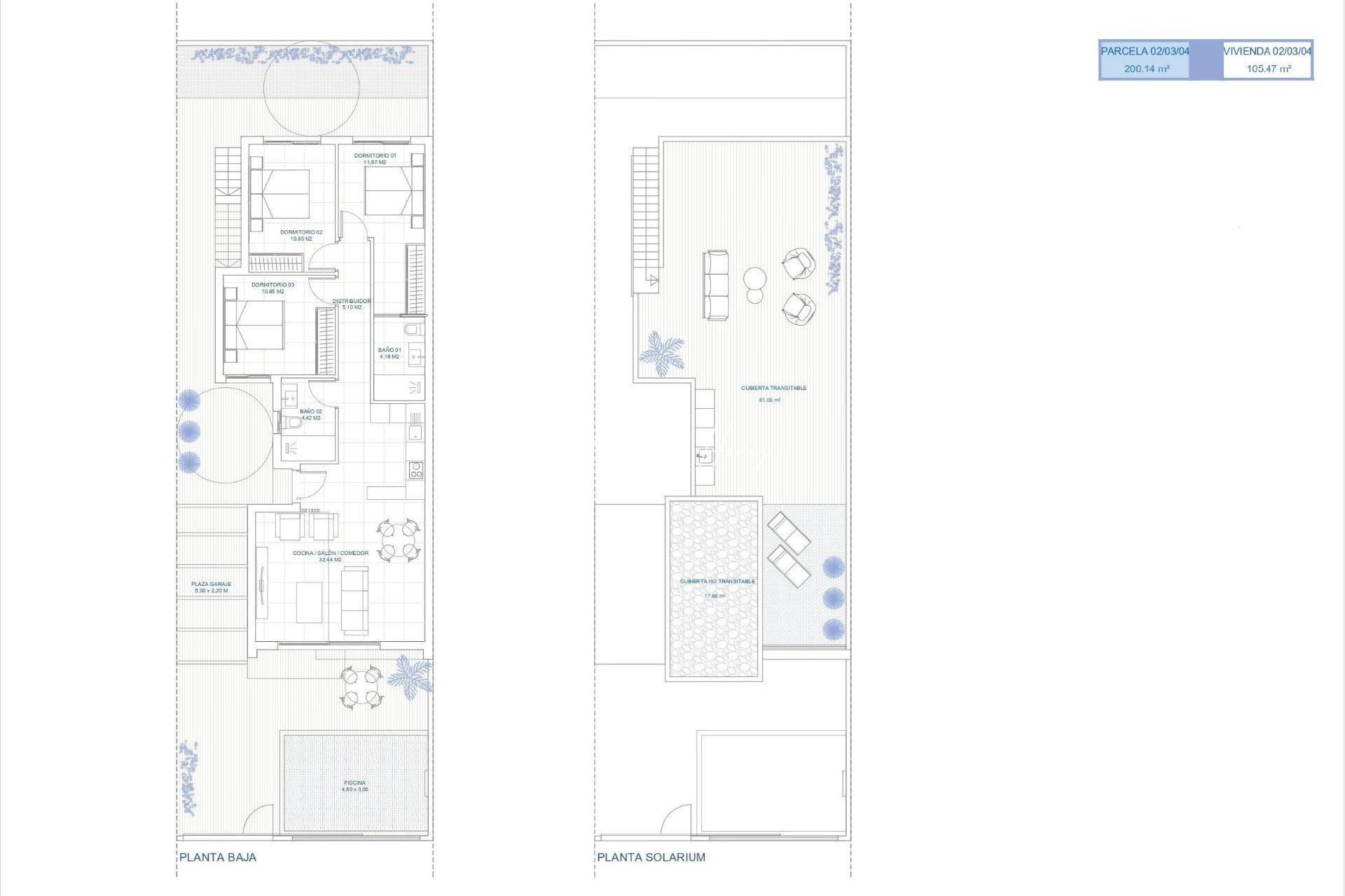 Neubau-Projekte - Einfamilienhaus - Los Alcazares - Serena Golf