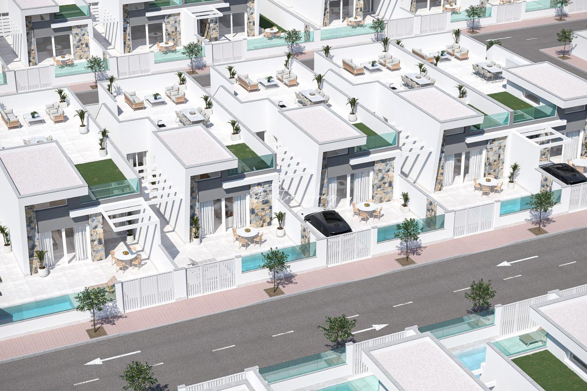 Neubau-Projekte - Einfamilienhaus - Los Alcazares - Serena Golf