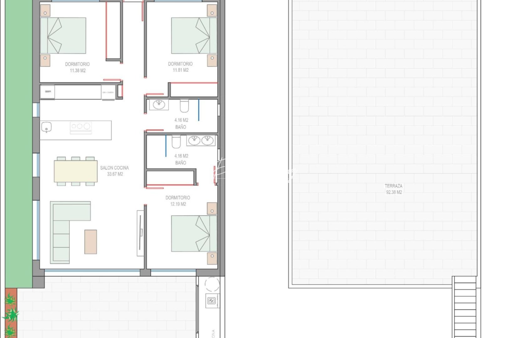 Neubau-Projekte - Einfamilienhaus - Los Alcazares - Serena Golf