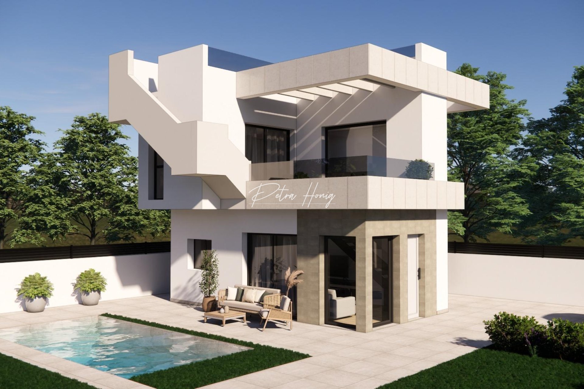 Neubau-Projekte - Einfamilienhaus - Los Montesinos - La Herrada