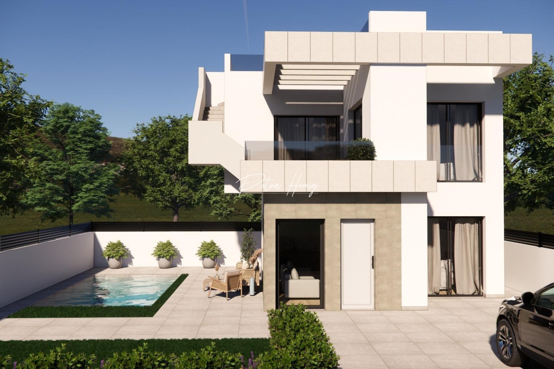 Neubau-Projekte - Einfamilienhaus - Los Montesinos - La Herrada