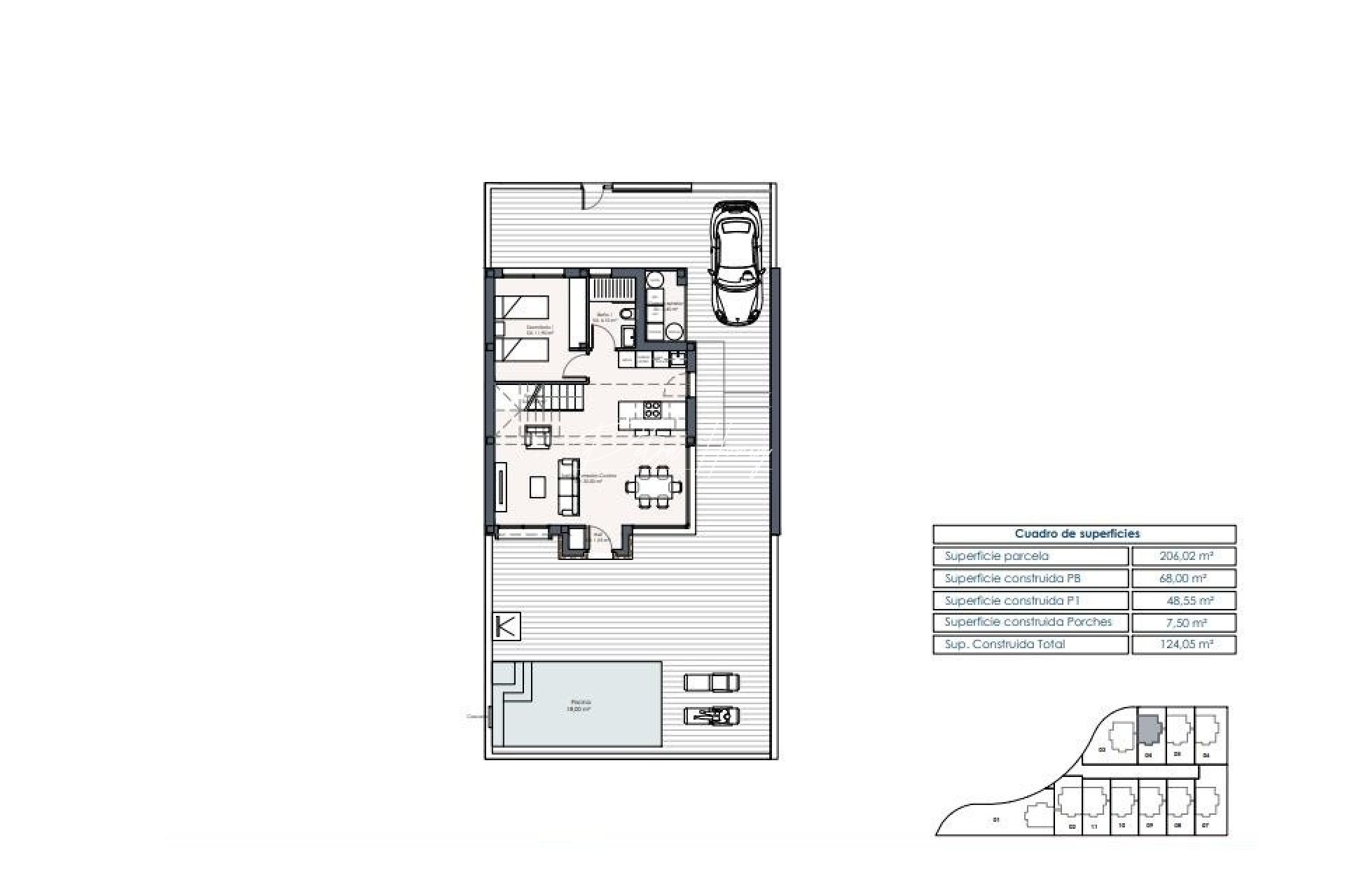 Neubau-Projekte - Einfamilienhaus - Los Montesinos - La Herrada