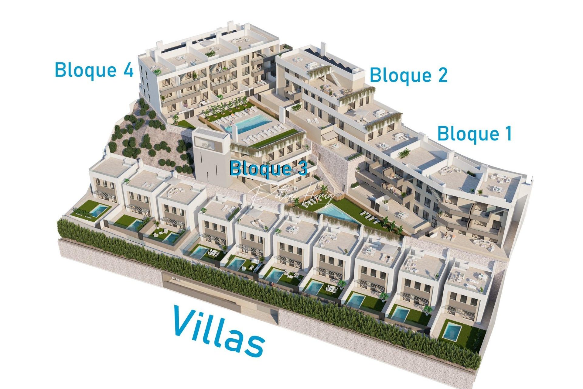 Neubau-Projekte - Einfamilienhaus - Other areas - Playa del Hornillo