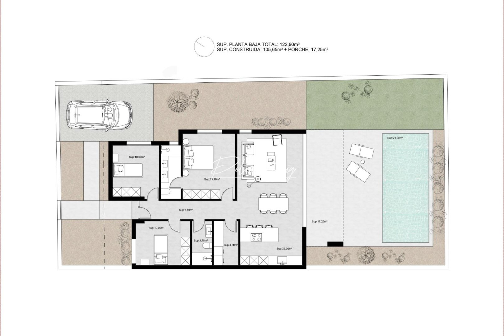Neubau-Projekte - Einfamilienhaus - Other areas - Urb. La Quinta