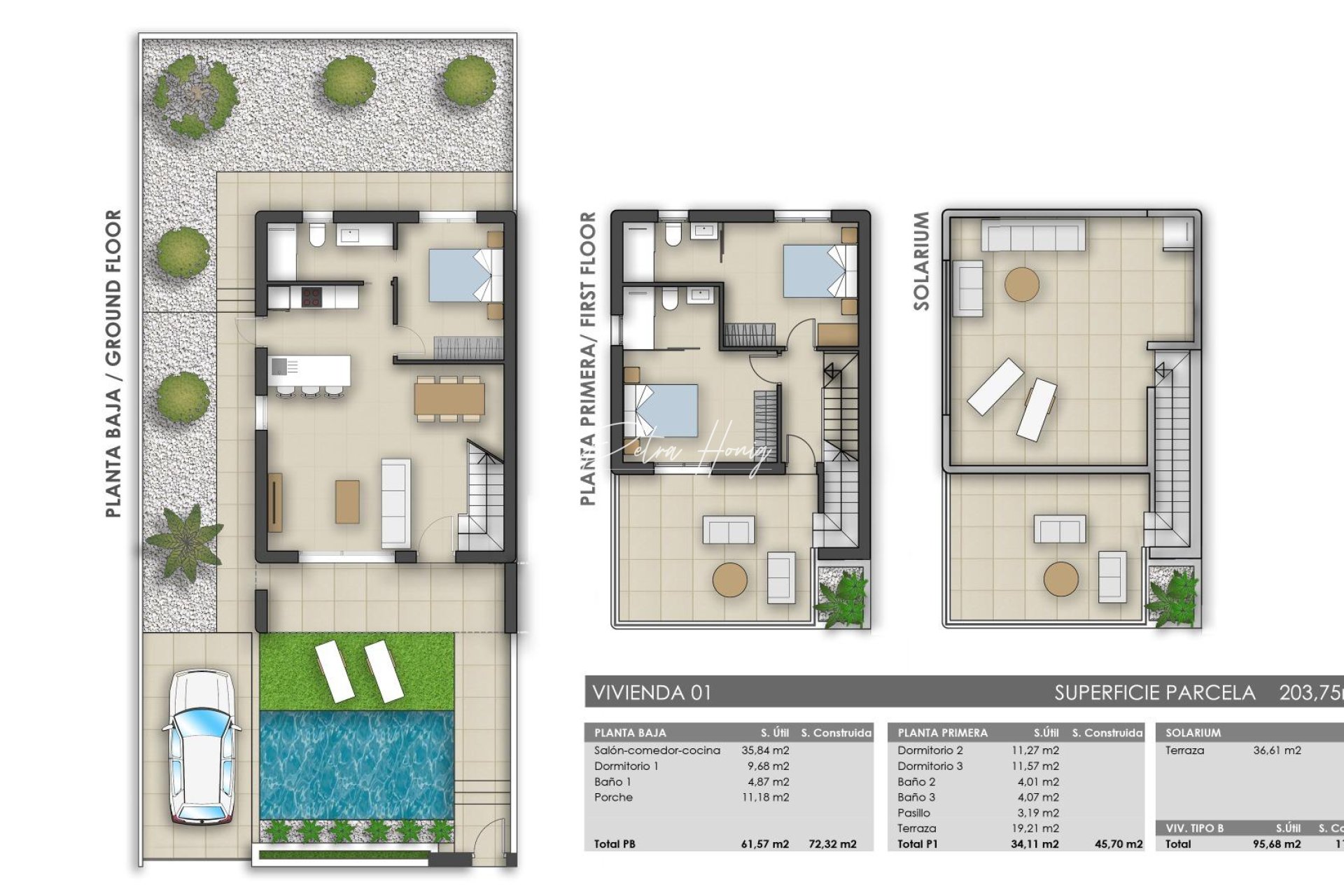 Neubau-Projekte - Einfamilienhaus - Pilar de La Horadada - Polideportivo