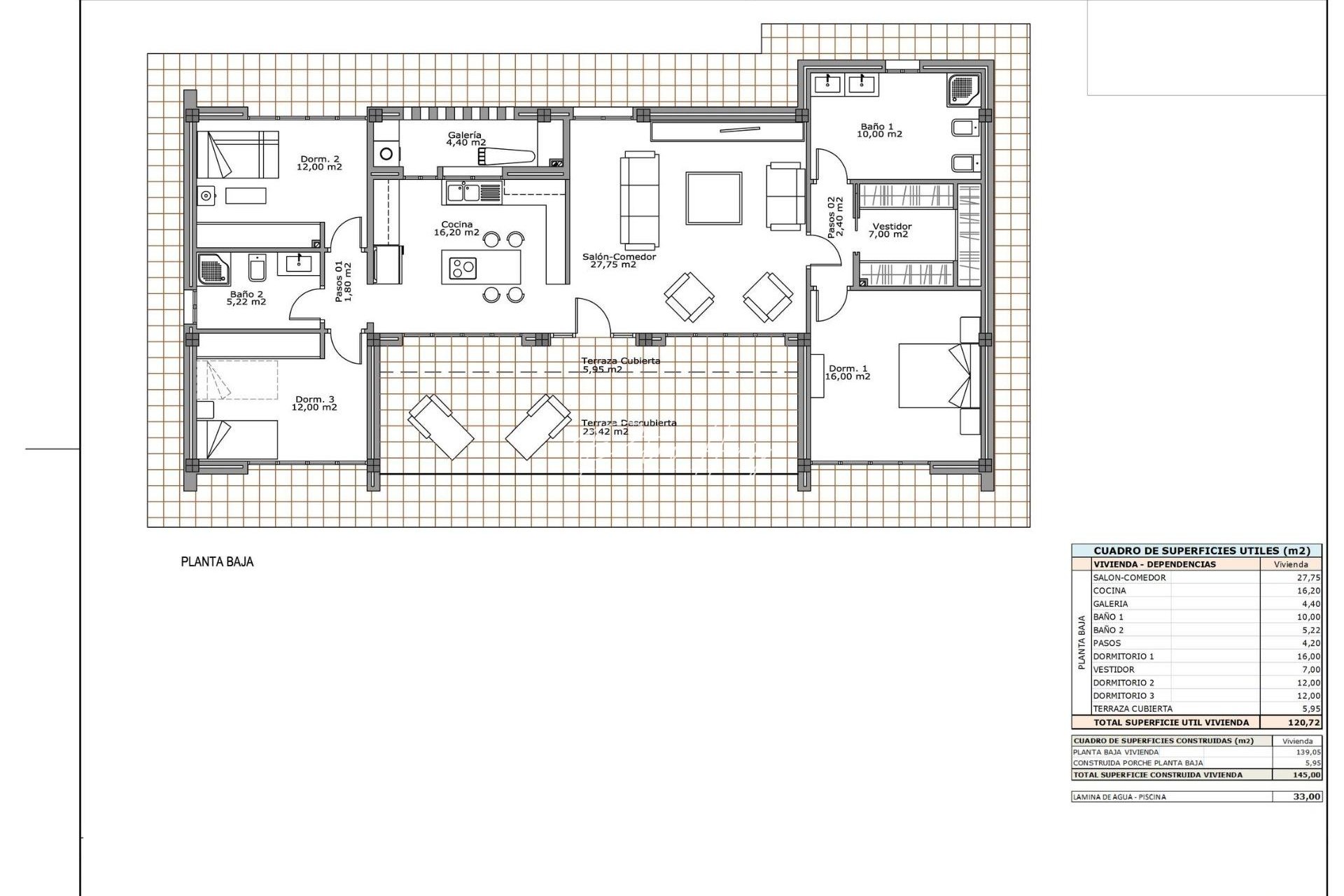 Neubau-Projekte - Einfamilienhaus - Pinoso - Camino Del Prado