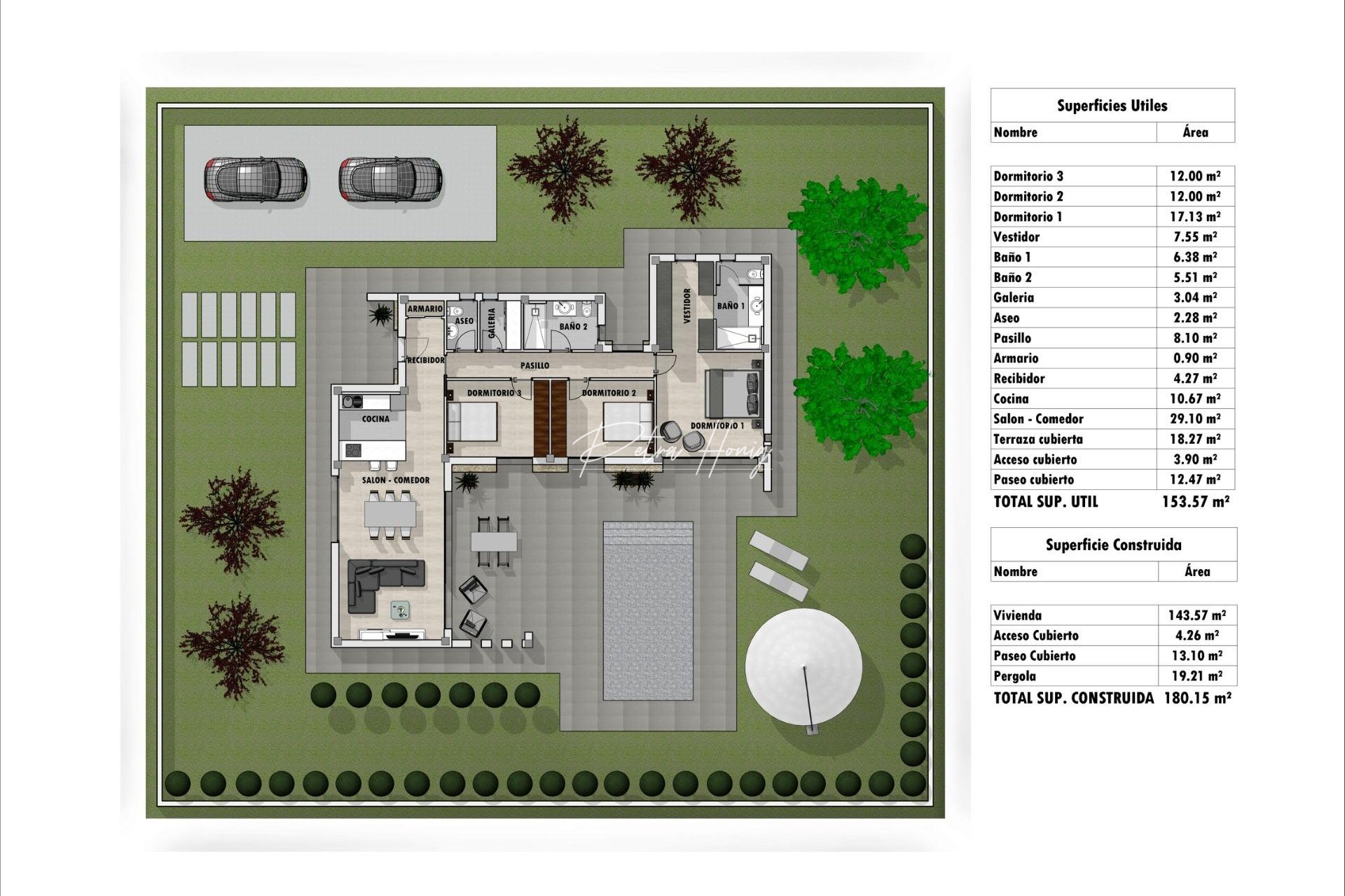 Neubau-Projekte - Einfamilienhaus - Pinoso - Lel