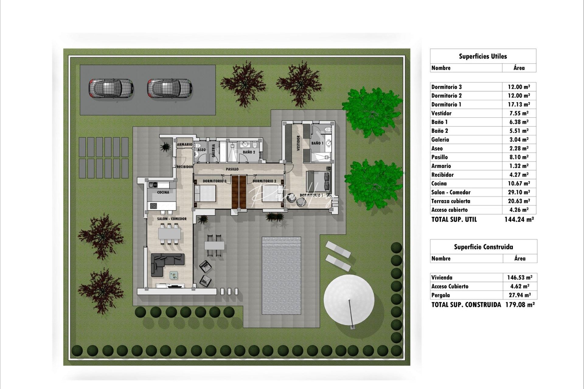 Neubau-Projekte - Einfamilienhaus - Pinoso - Lel