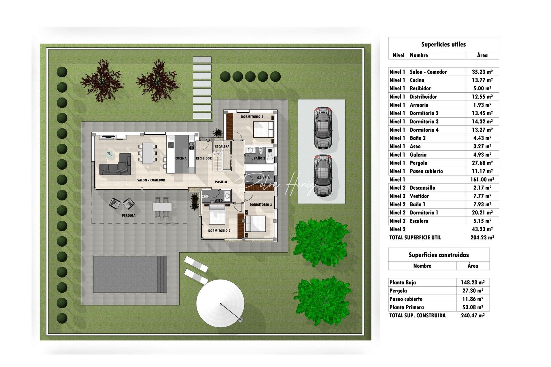 Neubau-Projekte - Einfamilienhaus - Pinoso - Lel