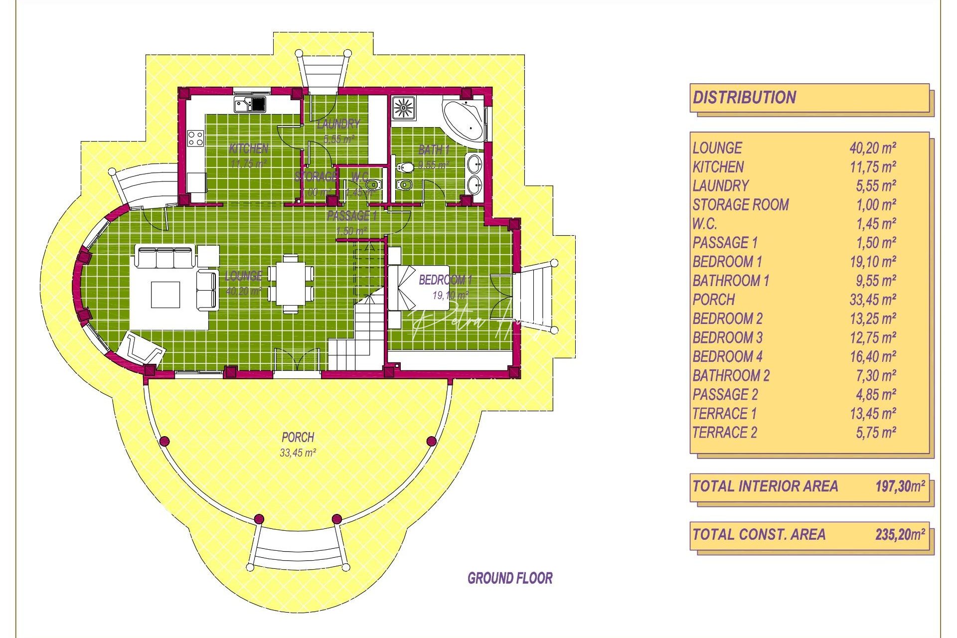 Neubau-Projekte - Einfamilienhaus - Pinoso - Lel