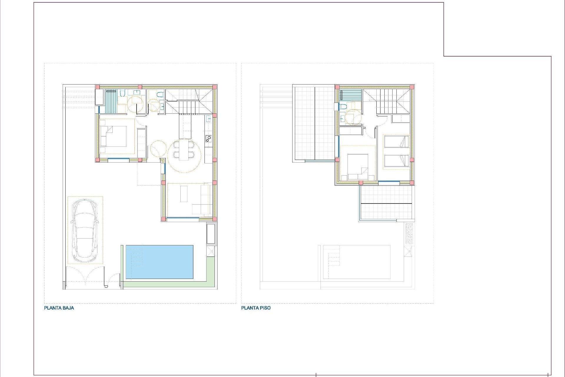 Neubau-Projekte - Einfamilienhaus - San Fulgencio - Polideportivo