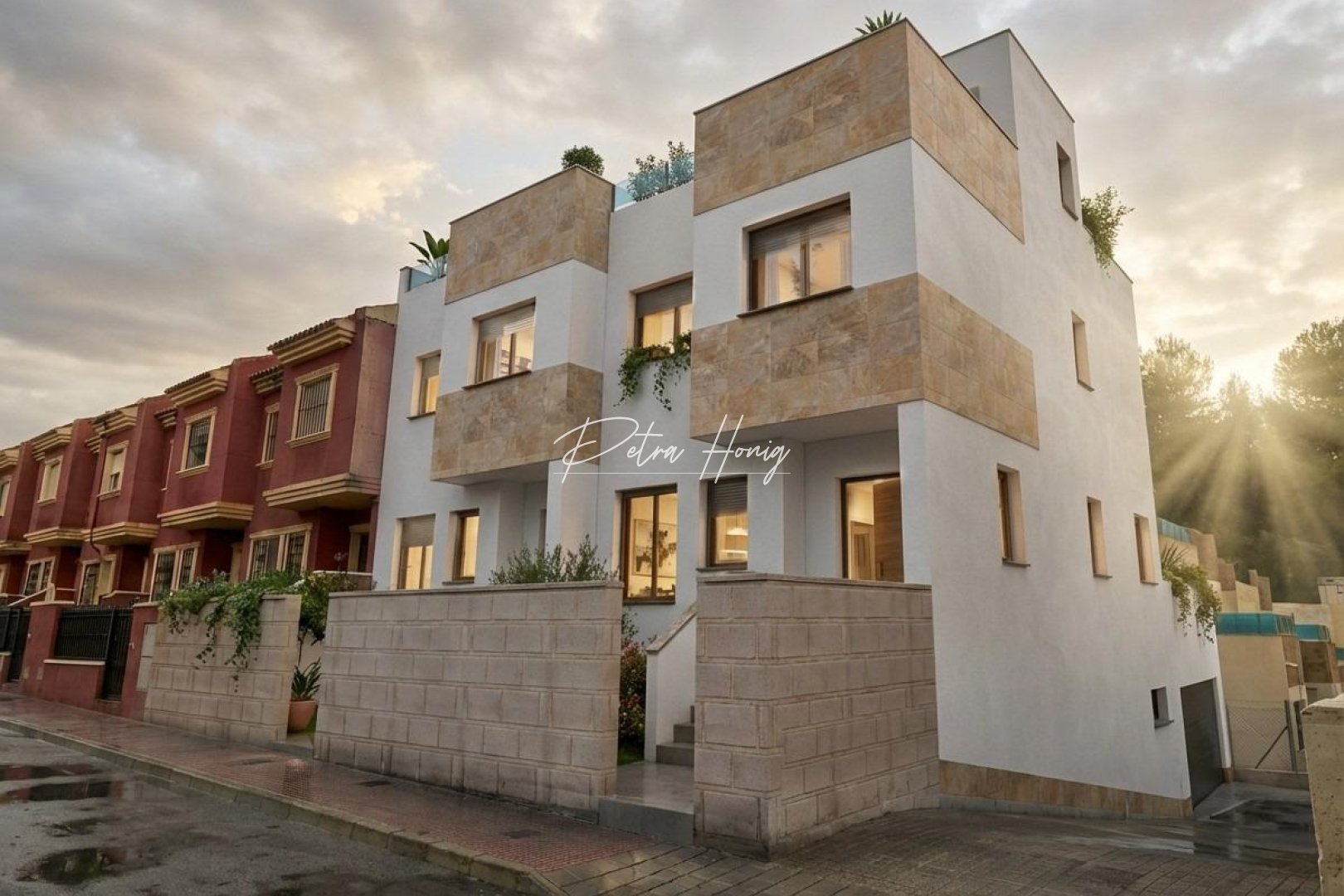 Neubau-Projekte - Reihenhaus - Bigastro - pueblo