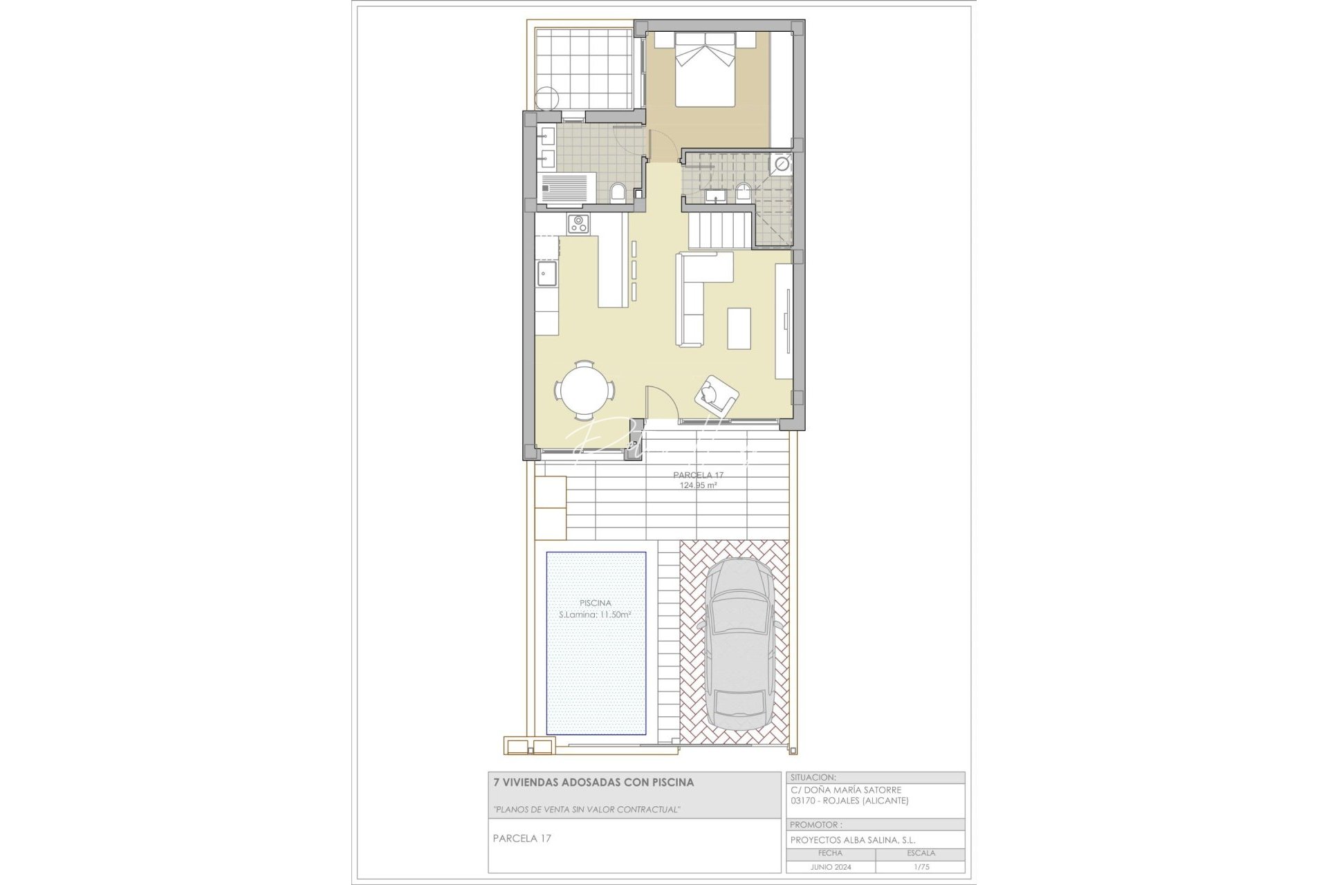 Neubau-Projekte - Reihenhaus - Ciudad Quesada - Pueblo