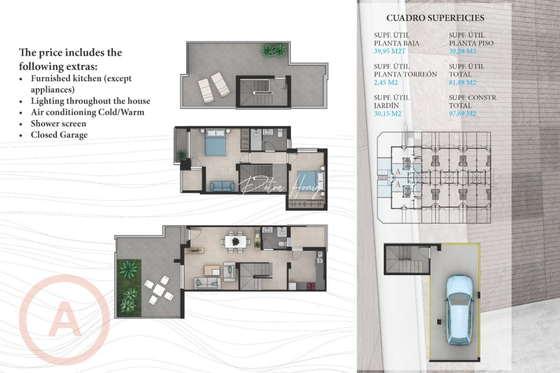 Neubau-Projekte - Reihenhaus - La Manga - La Manga del Mar Menor