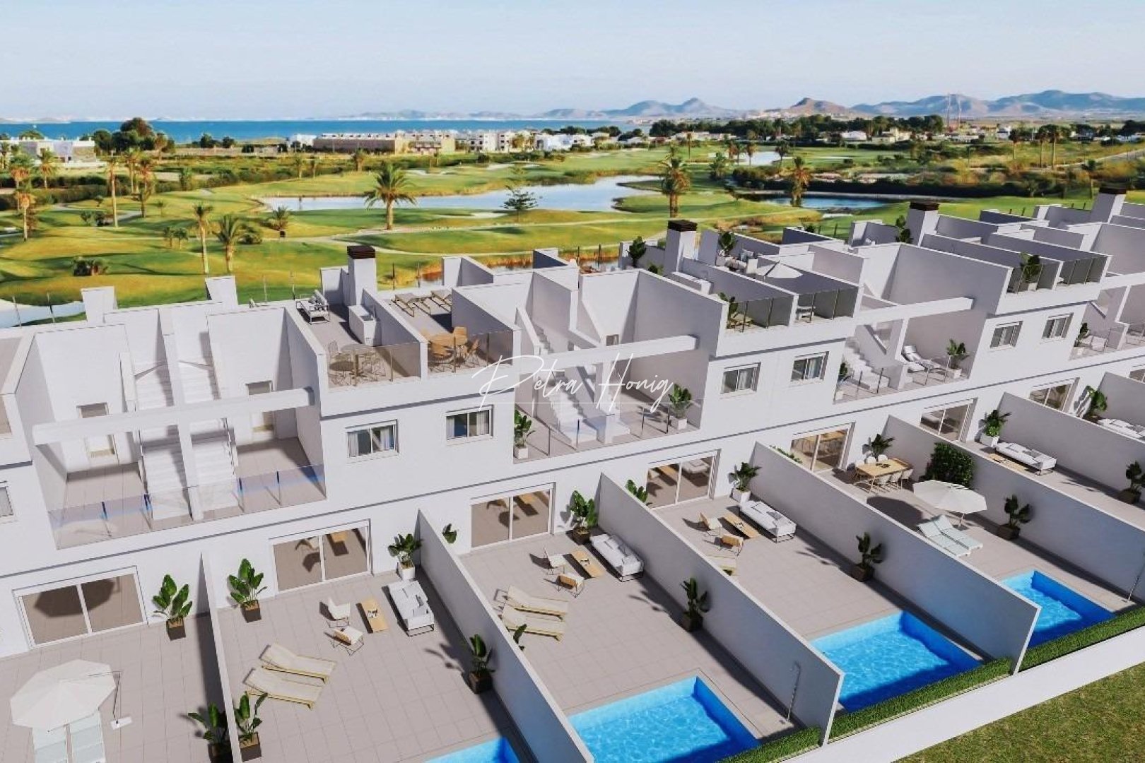 Neubau-Projekte - Reihenhaus - Los Alcazares - Serena Golf