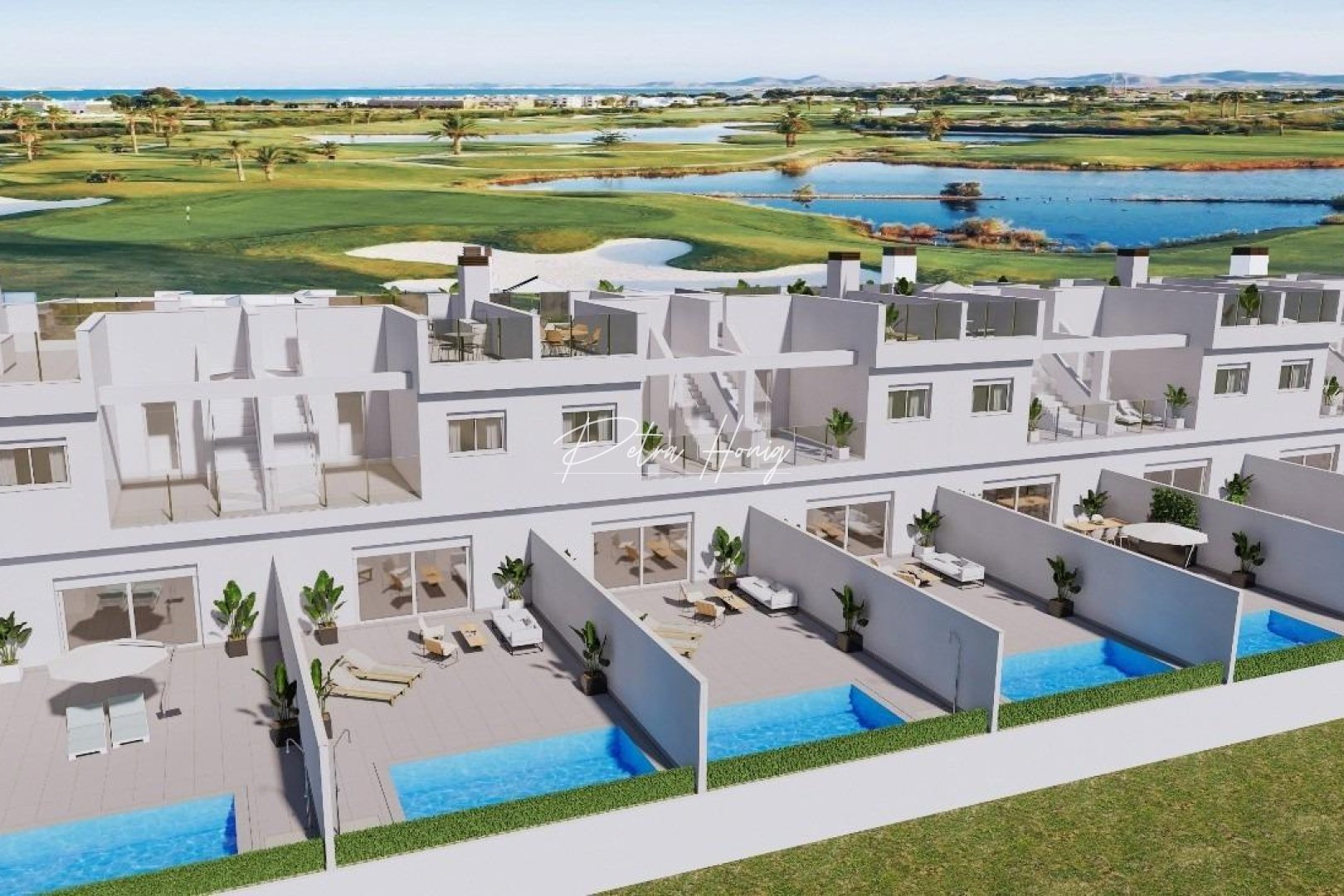 Neubau-Projekte - Reihenhaus - Los Alcazares - Serena Golf