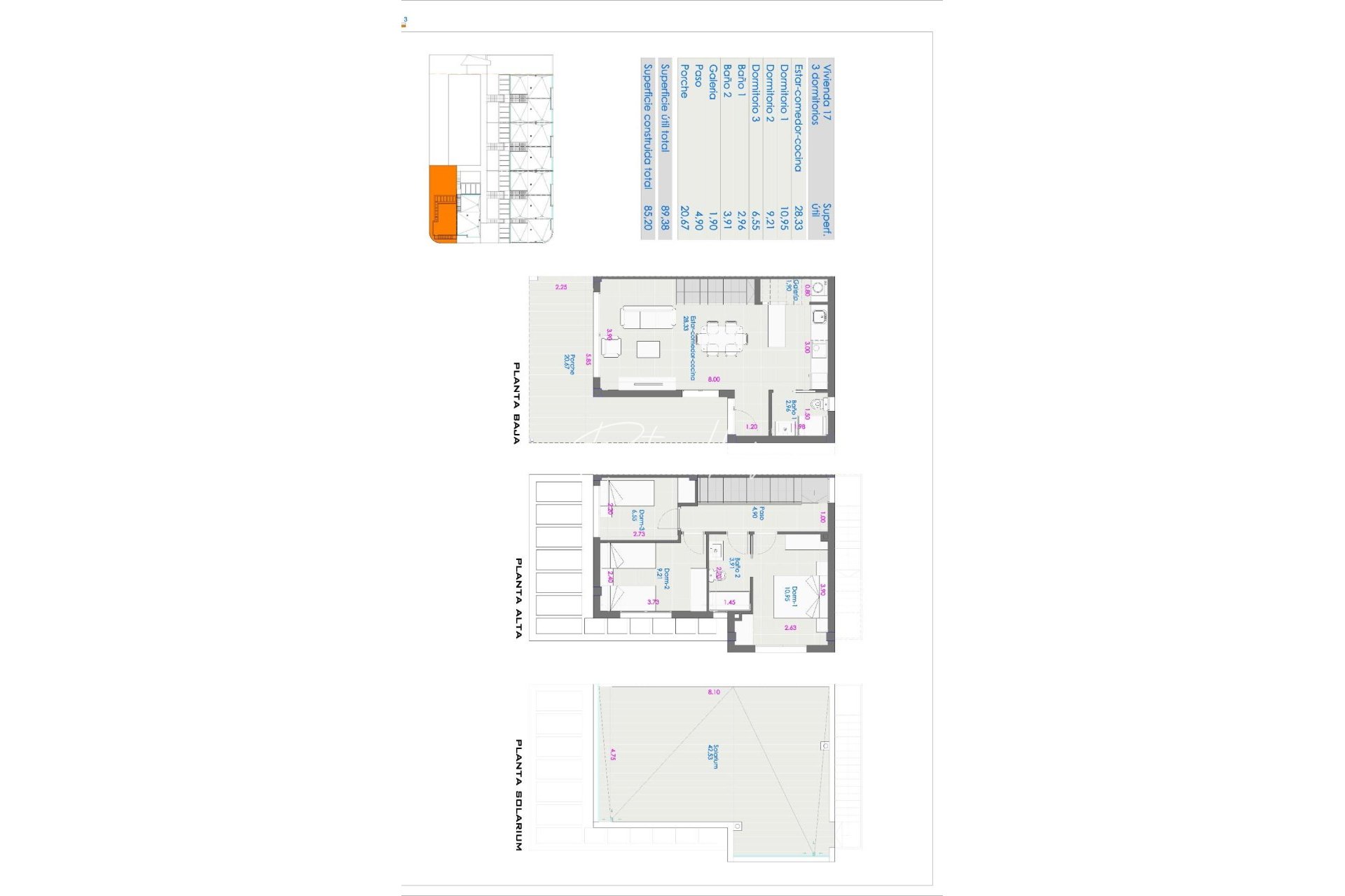 Neubau-Projekte - Reihenhaus - Orihuela Costa - Entre golf