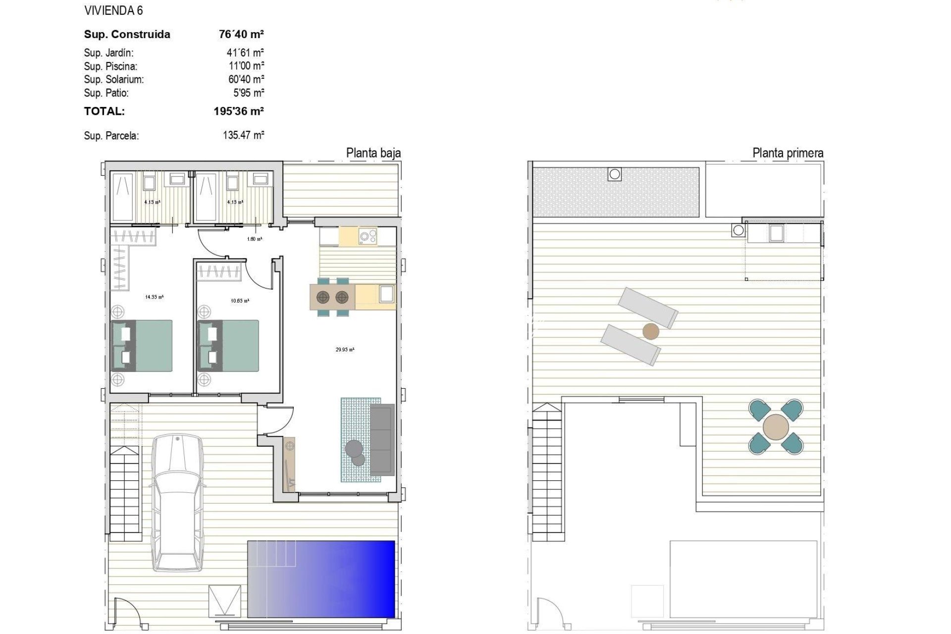 Neubau-Projekte - Reihenhaus - Other areas - El Alba