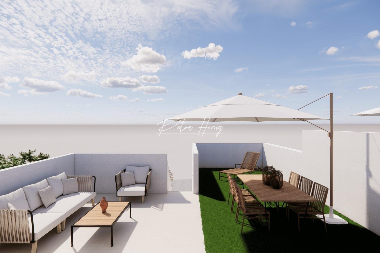 Neubau-Projekte - Reihenhaus - Pilar de La Horadada - Barrio los Segundas