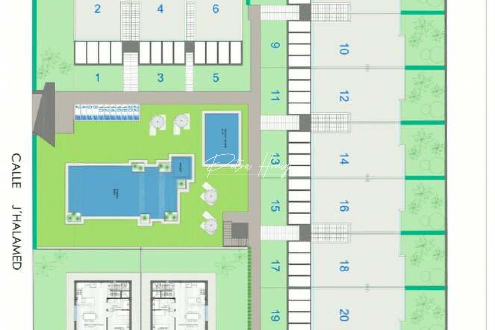 Neubau-Projekte - Reihenhaus - Punta Prima