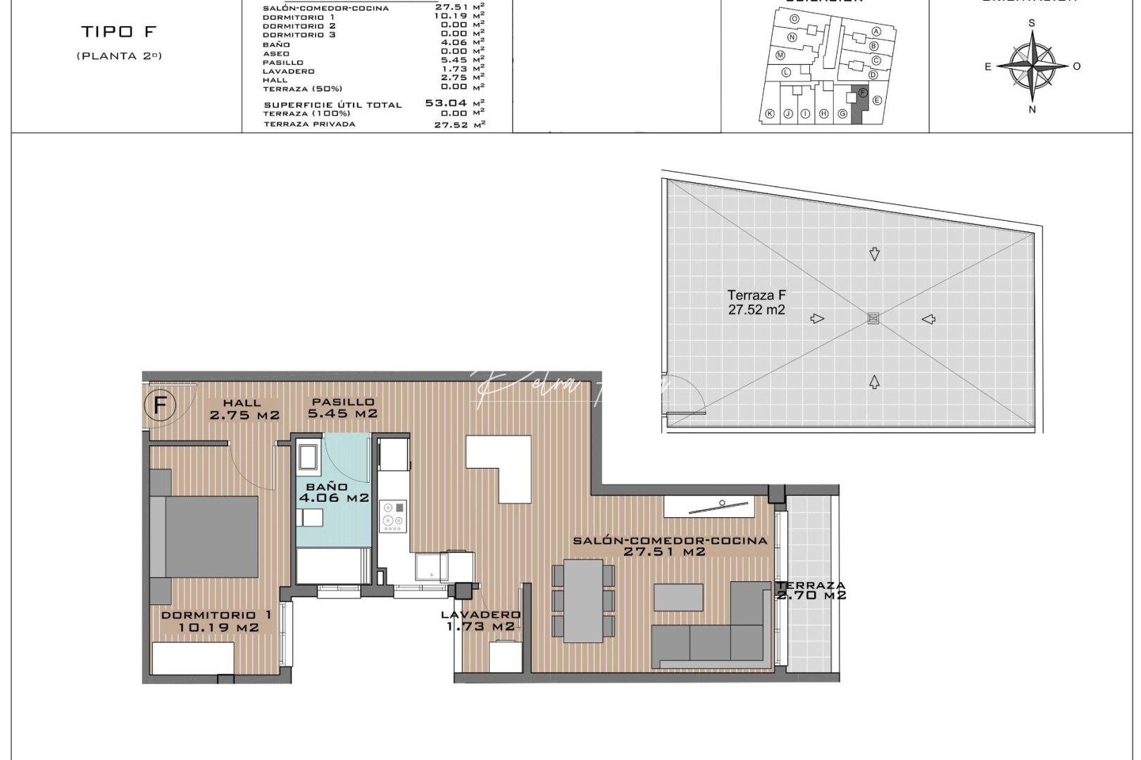 New build - Apartment - Algorfa - La Finca Golf - Pueblo