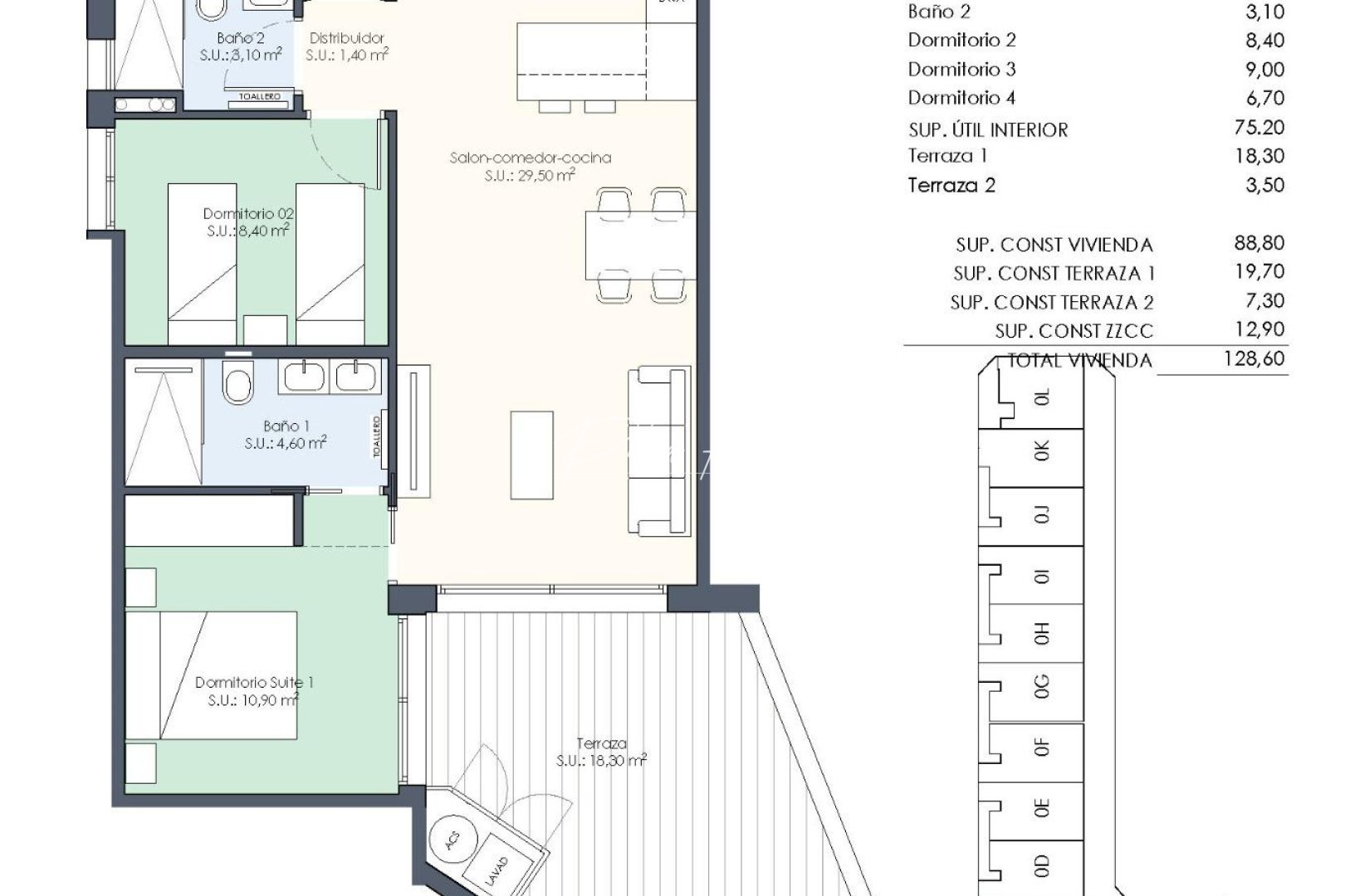 New build - Apartment - Benijofar - Pueblo