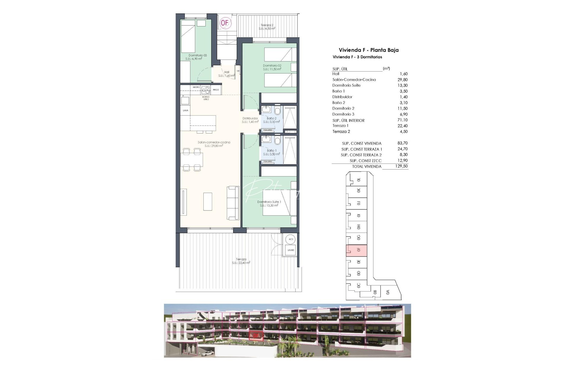 New build - Apartment - Benijófar - Pueblo