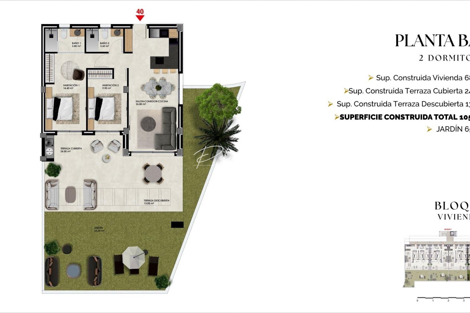 New build - Apartment - Finestrat - Balcon de finestrat