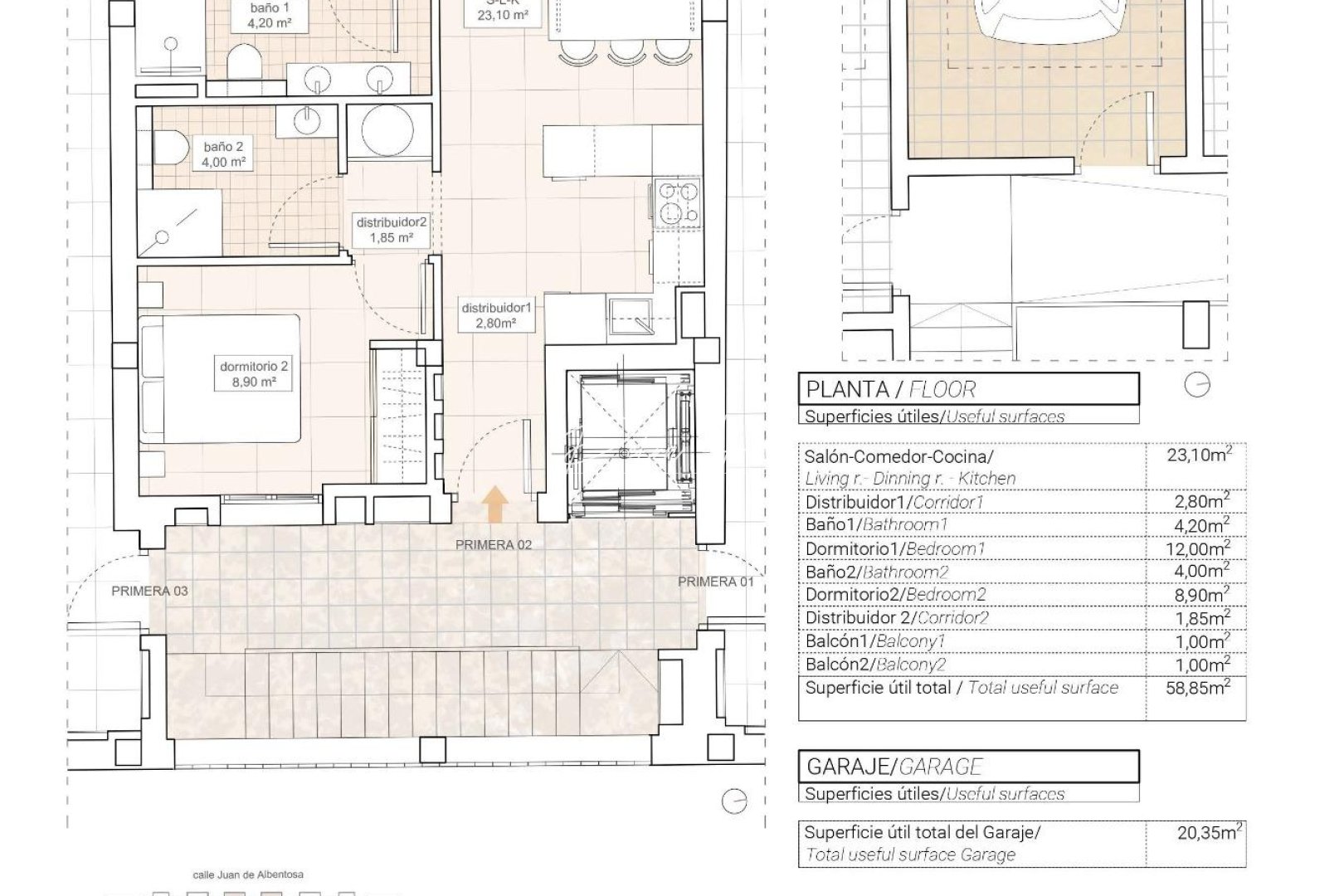 New build - Apartment - Hondón de las Nieves - Pueblo