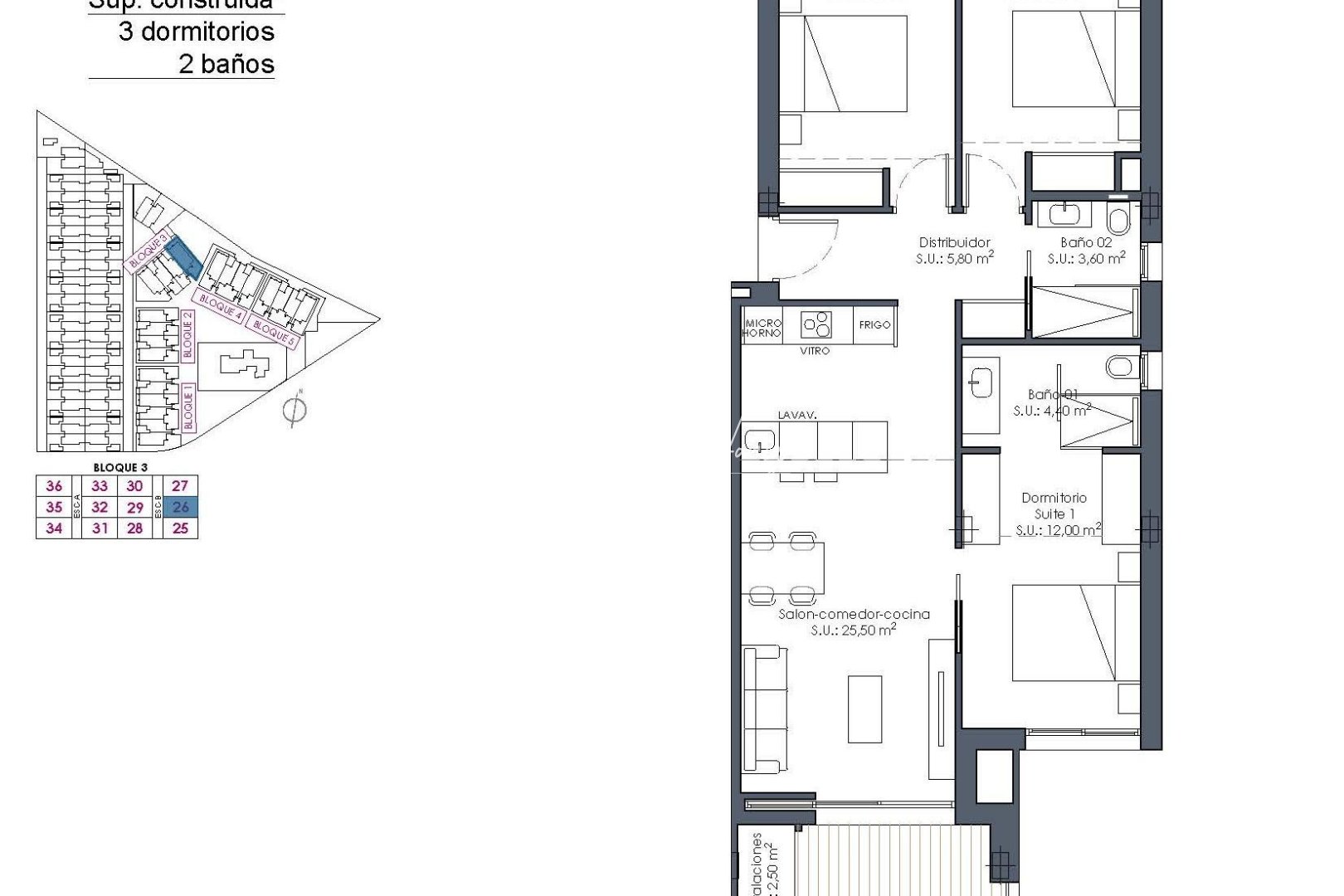 New build - Apartment - Los Alcazares - Serena Golf
