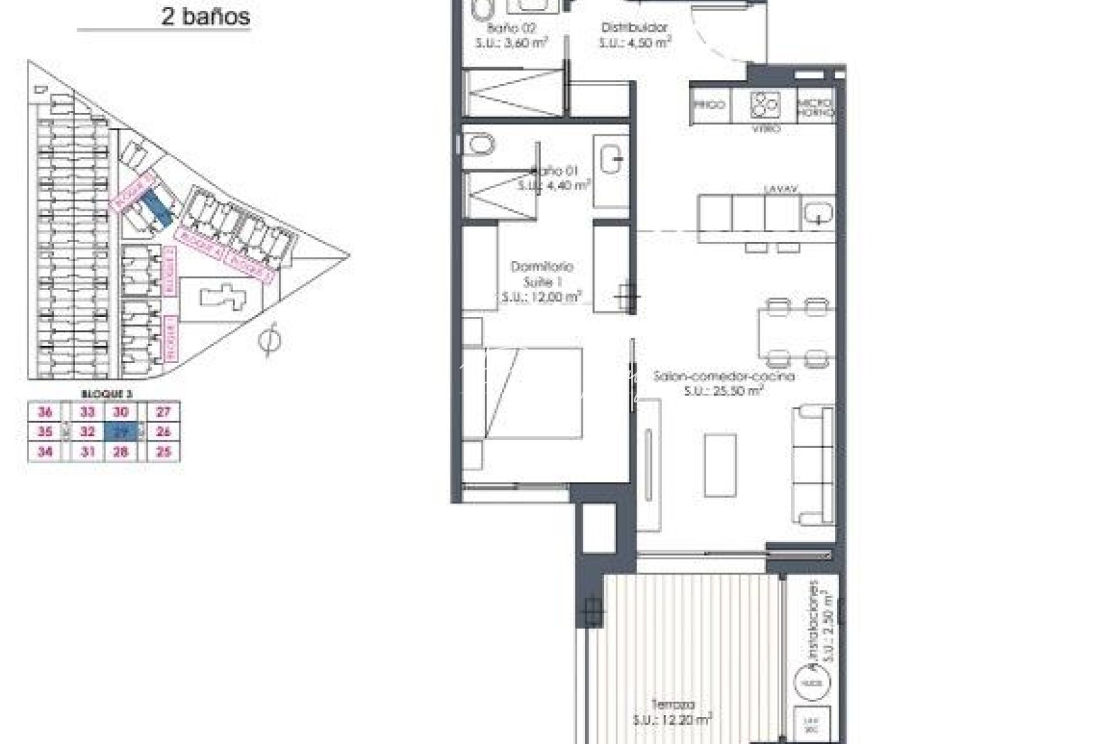 New build - Apartment - Los Alcazares - Serena Golf