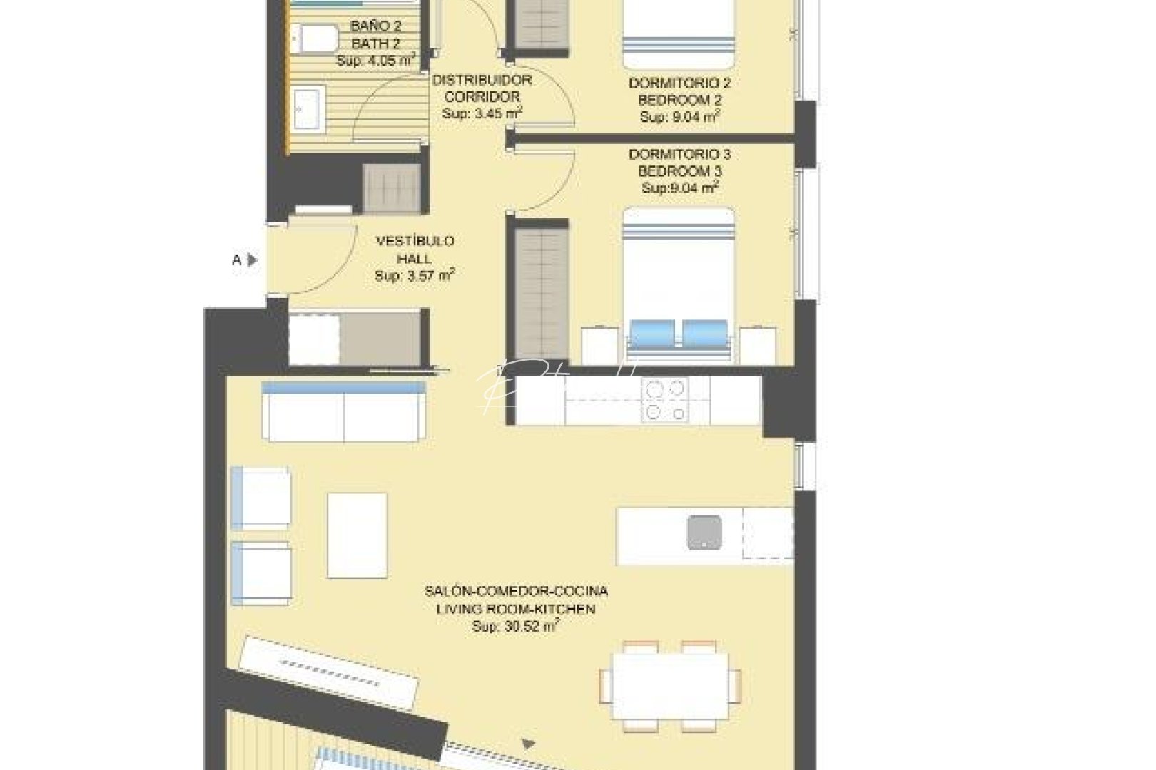 New build - Apartment - Orihuela Costa - Campoamor