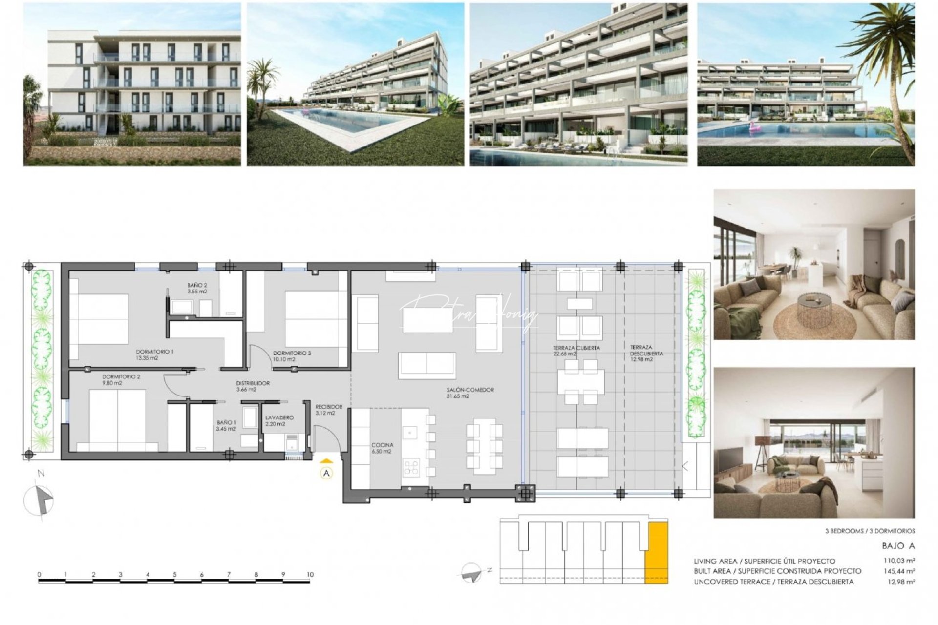 New build - Apartment - Other areas - Mar de Cristal